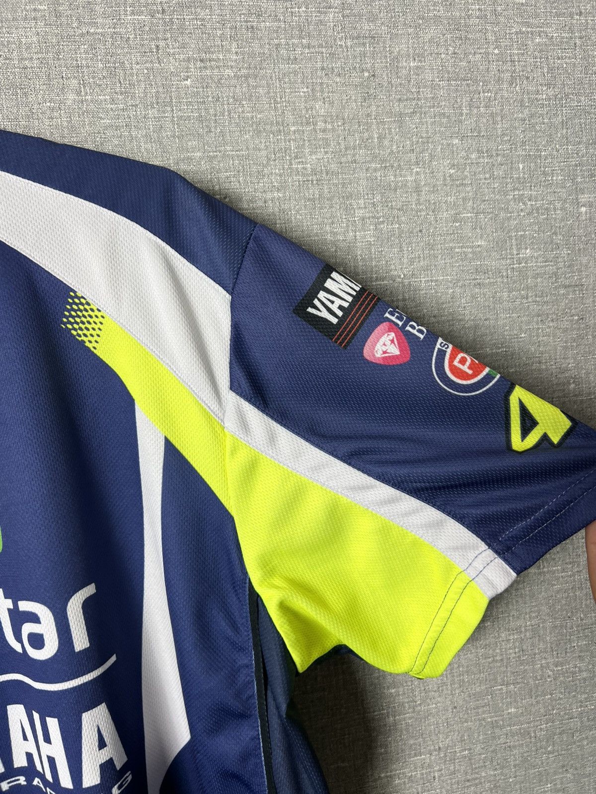 NASCAR Valentino Rossi VR46 Yamaha The Doctor Racing Jersey Tee Size US XL / EU 56 / 4 - 14 Thumbnail