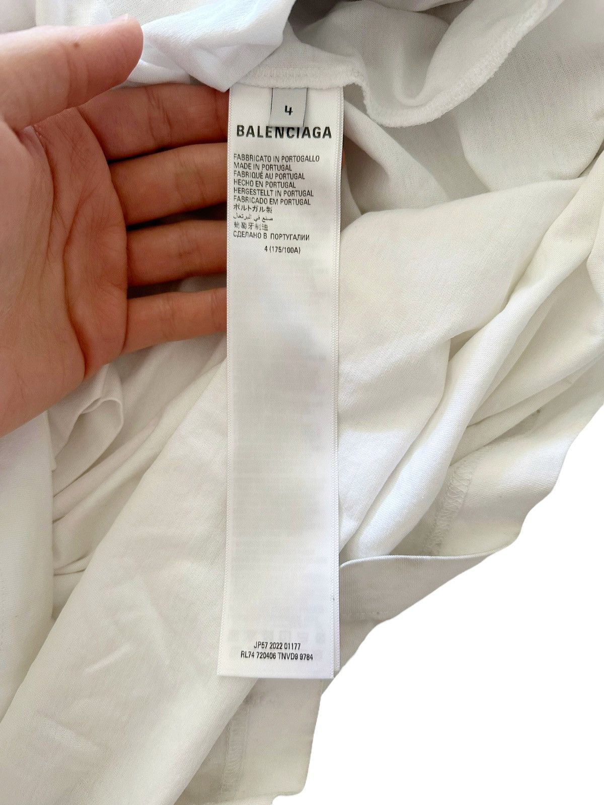 Balenciaga Sz4 2022 RARE Runway Two Layer XXXL Hoodie Size US XL / EU 56 / 4 - 9 Thumbnail