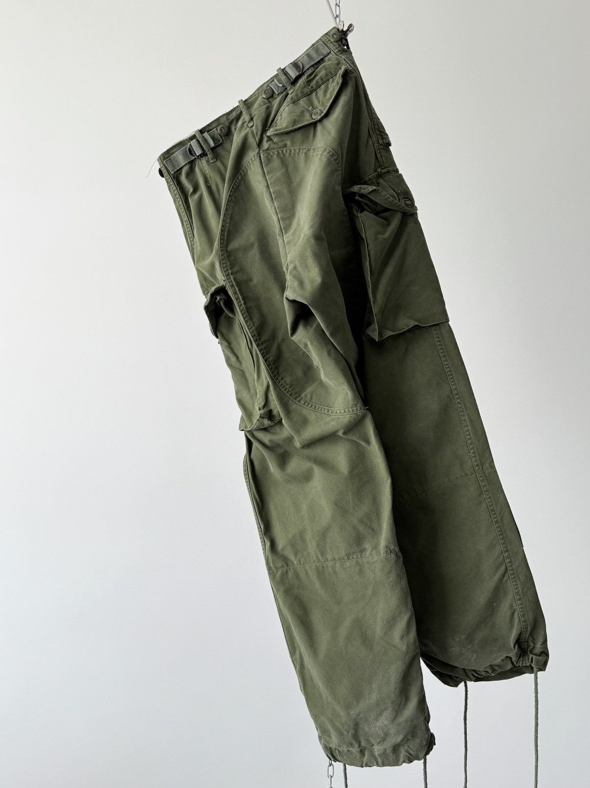 Japanese Brand × Vintage 1967 Dated Vintage Canadian Army Modified Combat Trousers Size US 30 / EU 46 - 9 Thumbnail