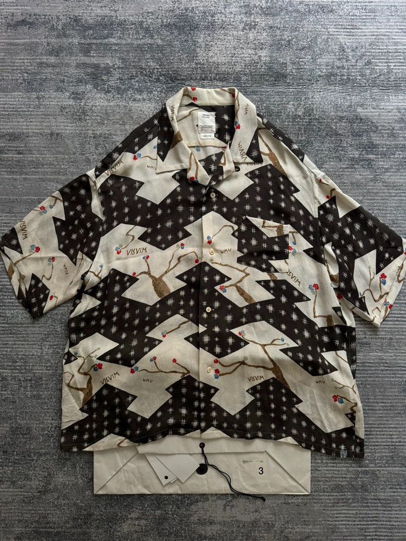 Visvim VISVIM CROSBY SHIRT S/S (SILK)-2506 Size US L / EU 52-54 / 3 - 1 Thumbnail