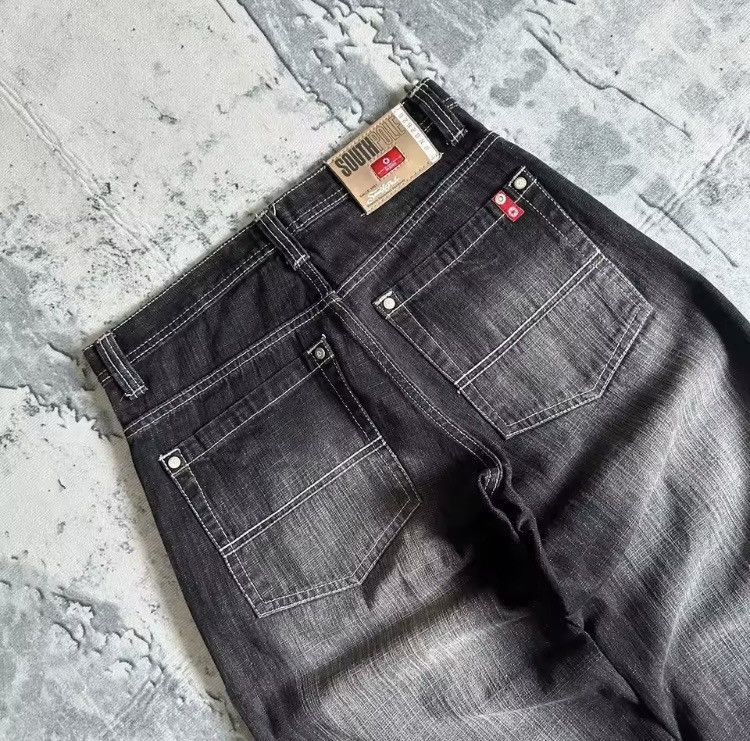 Other Vintage Black Denim Maxi Skirt 🖤 Size 29" - 5 Thumbnail