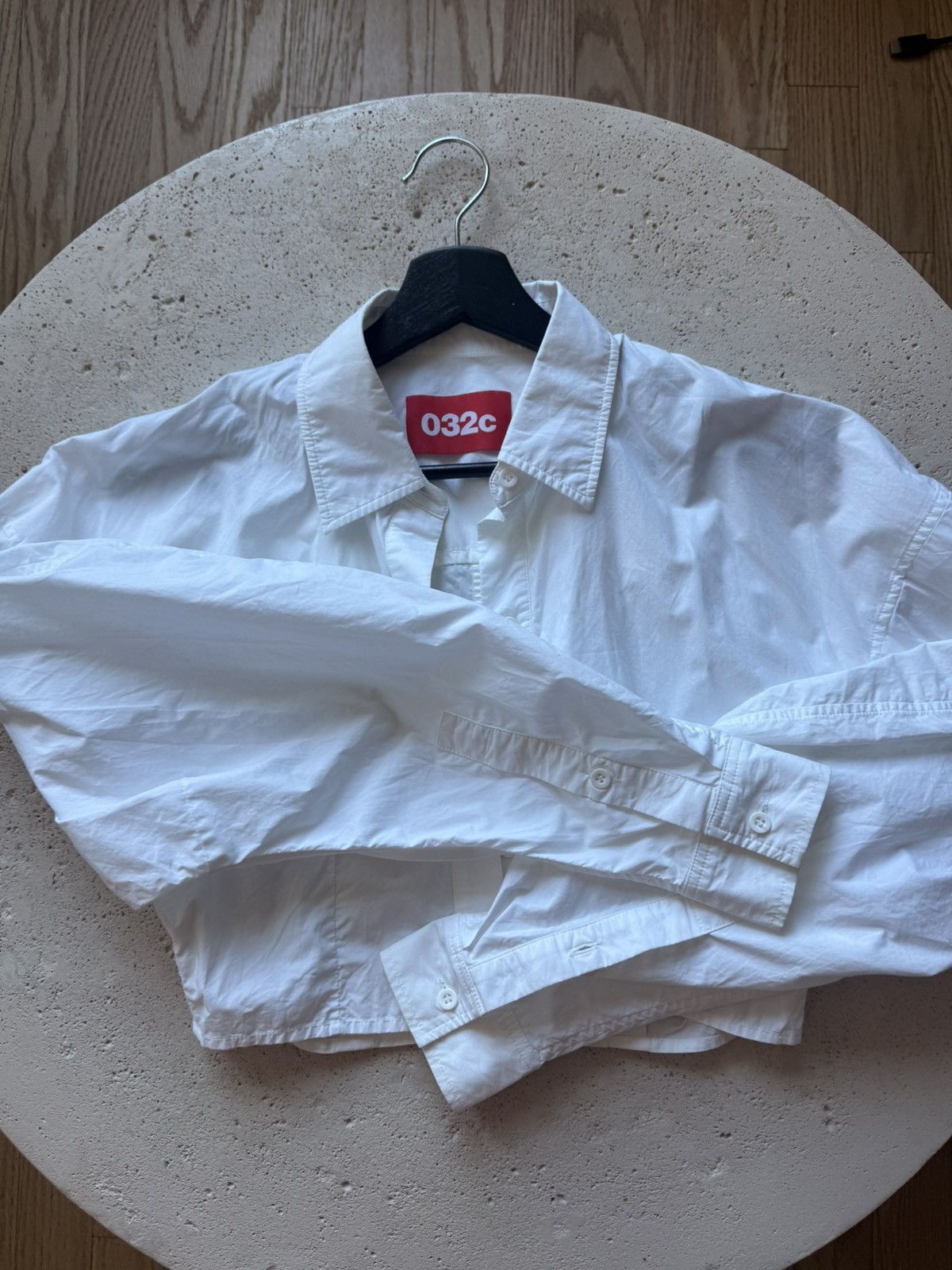 032c 032c Drop Button Up Shirt in White Size XS / US 0-2 / IT 36-38 - 2 Thumbnail