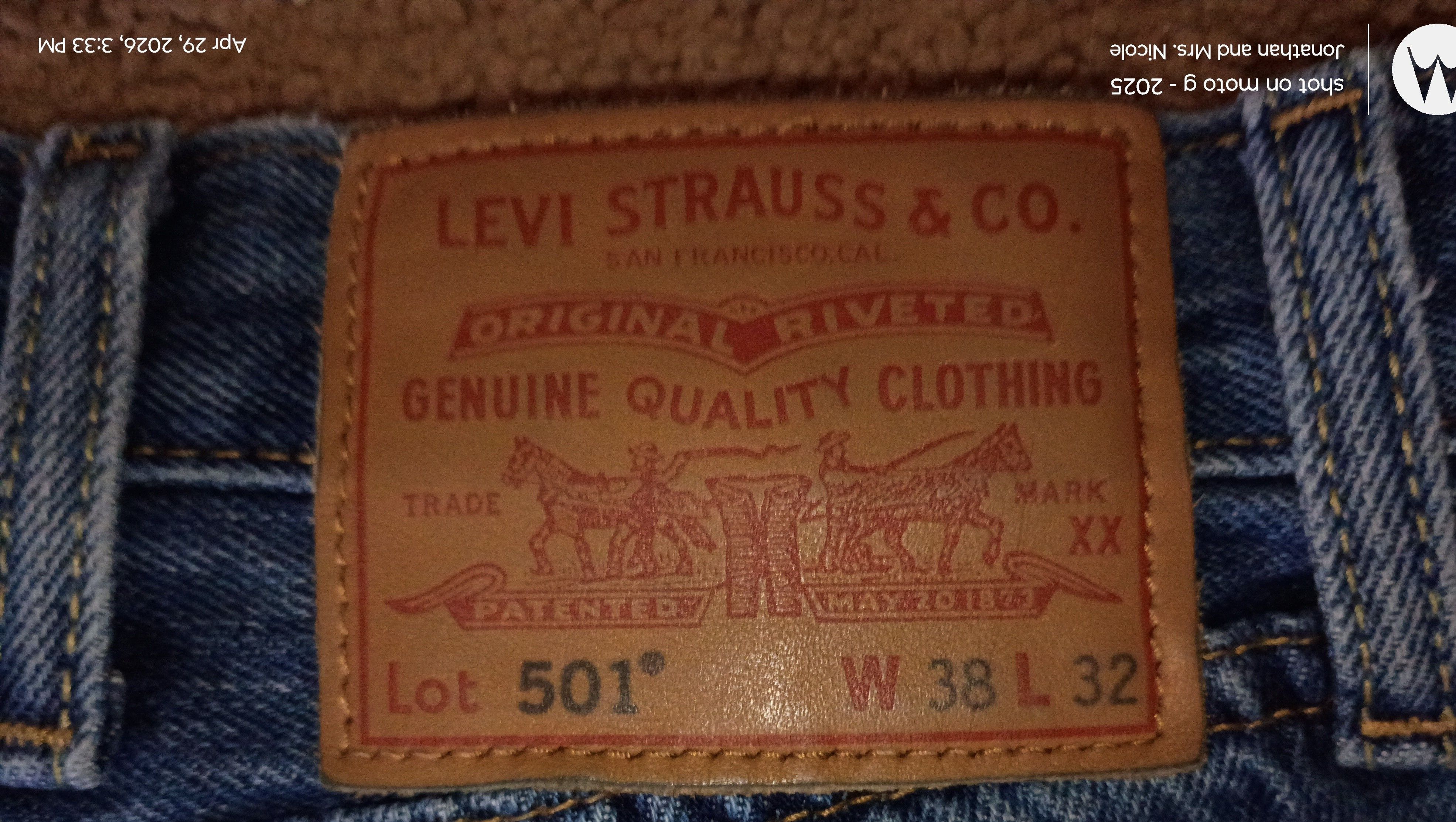 Levi's Vintage Clothing Levi's premium 501 jeans size 38x32 like new selvage denim Size US 38 / EU 54 - 10 Thumbnail