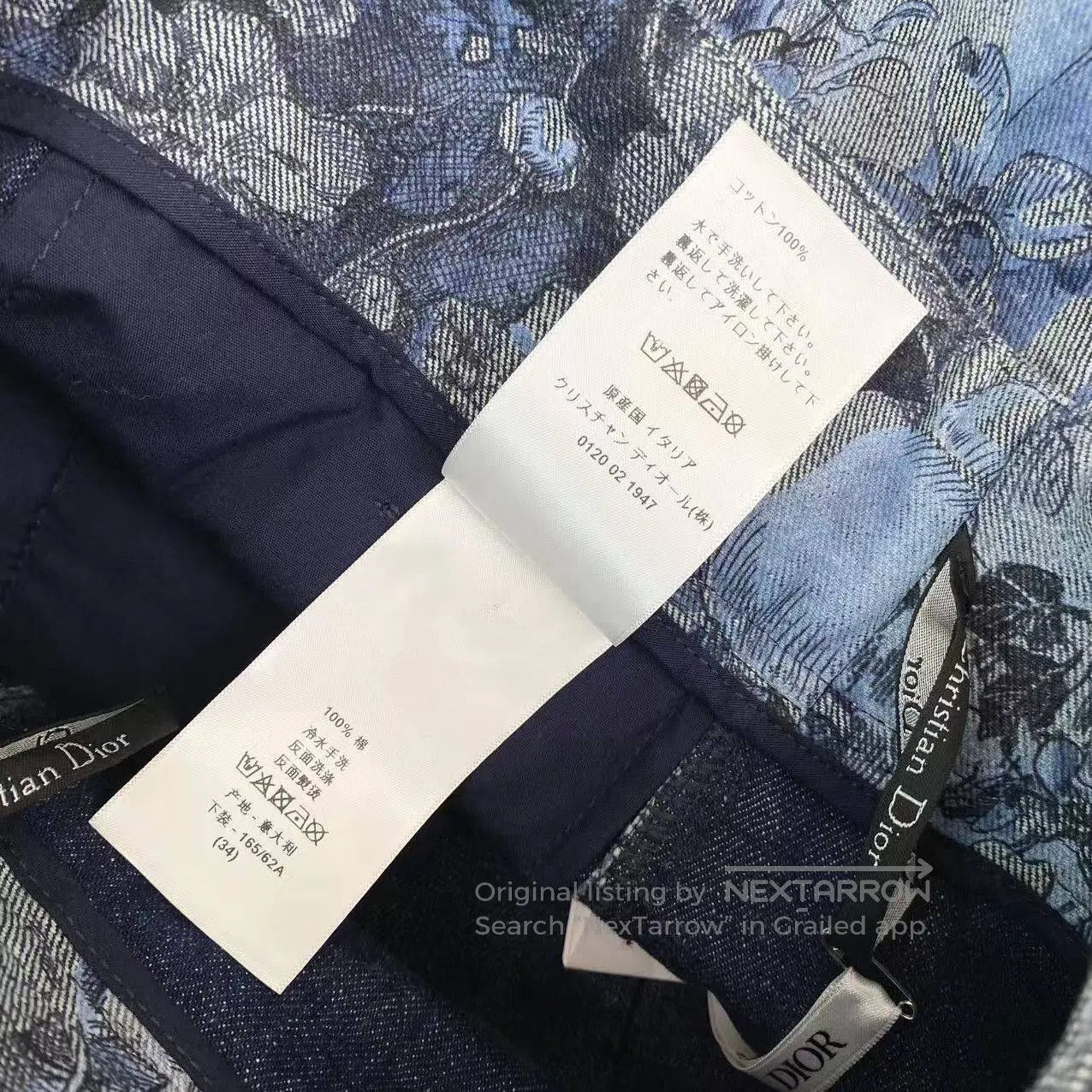 Dior Dior Alice in Wonderland printed shorts| Size 42" / US 20 - 6 Thumbnail