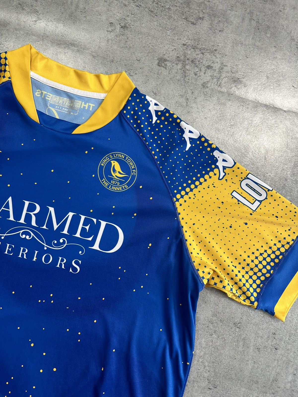 Kappa Kappa King’s Lynn Town 2023/24 Home Jersey NLN England UK Size US XL / EU 56 / 4 - 3 Thumbnail