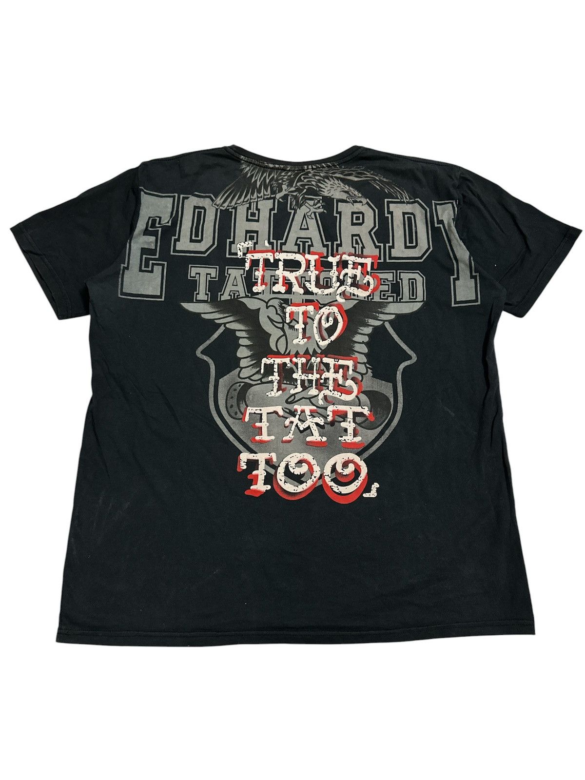GOA 2000s Distressed Ed Hardy Christian Audigier Lgb Jnco Style Size US XL / EU 56 / 4 - 6 Thumbnail