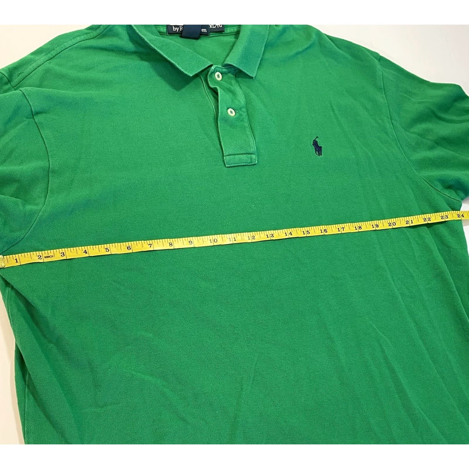 Polo Ralph Lauren VINTAGE Polo Ralph Lauren Polo Shirt Golf Mens XL Green 90s Short Sleeve Classic Logo Men Size US XL / EU 56 / 4 - 5 Thumbnail
