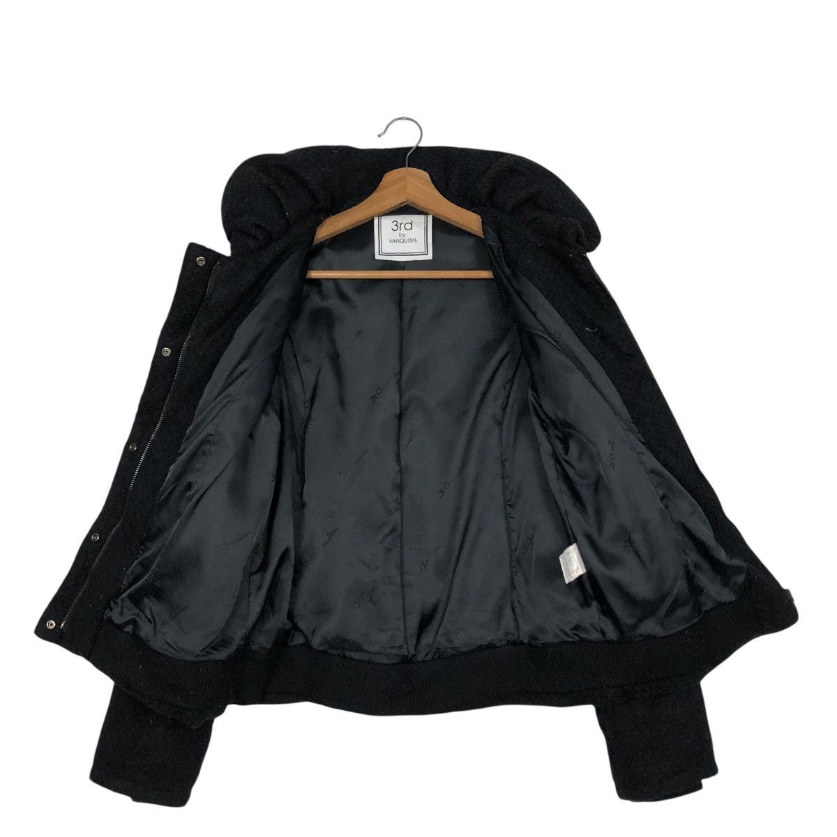 Vanquish 📌Vintage Bomber Jacket Vanquish High Collar Issey Miyake Size M / US 6-8 / IT 42-44 - 14 Thumbnail
