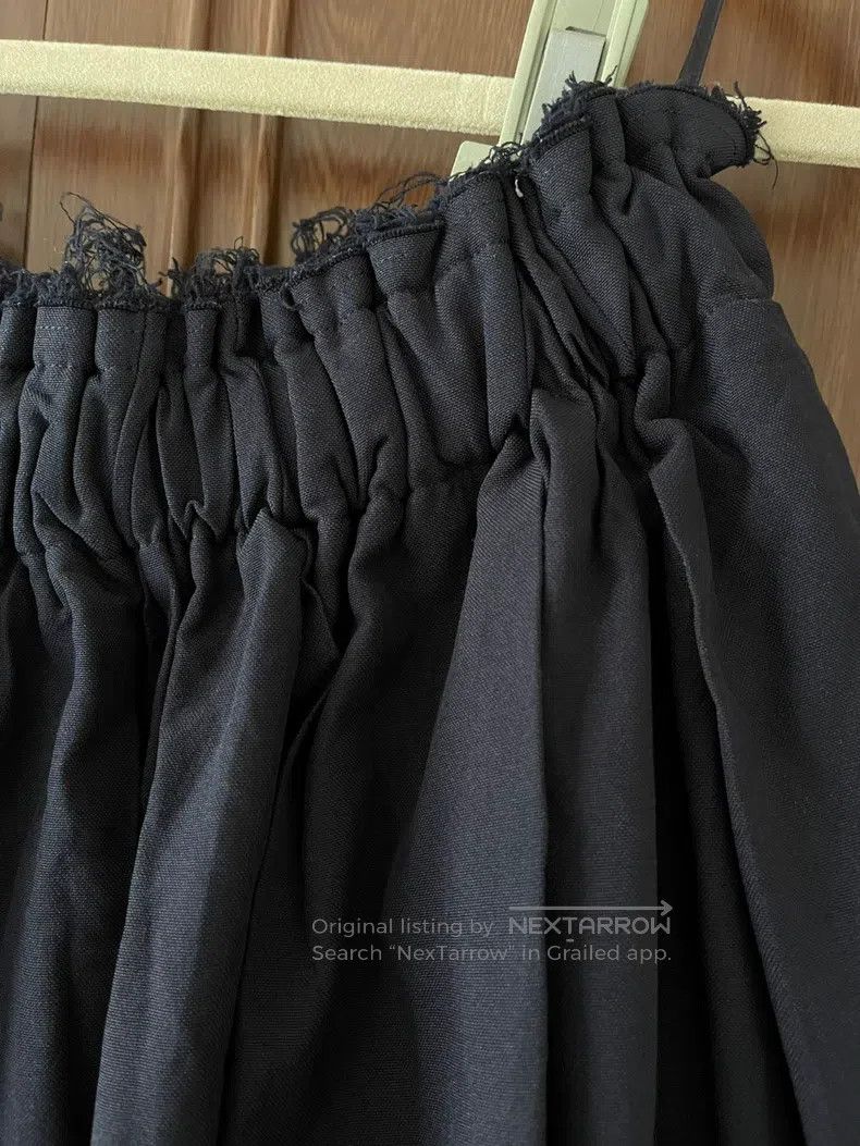 Comme des Garcons Comme des Garcons size S Half skirt with frayed waist desi Size 22" - 3 Thumbnail