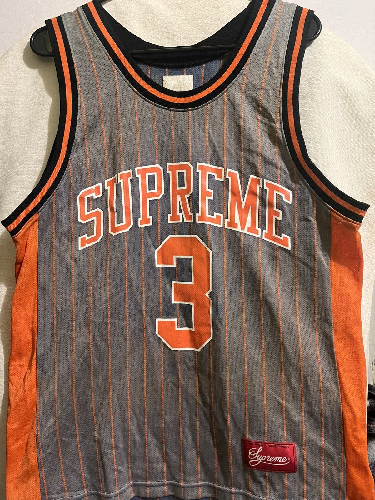 Supreme Supreme Basketball Jersey Size US M / EU 48-50 / 2 - 1 Thumbnail