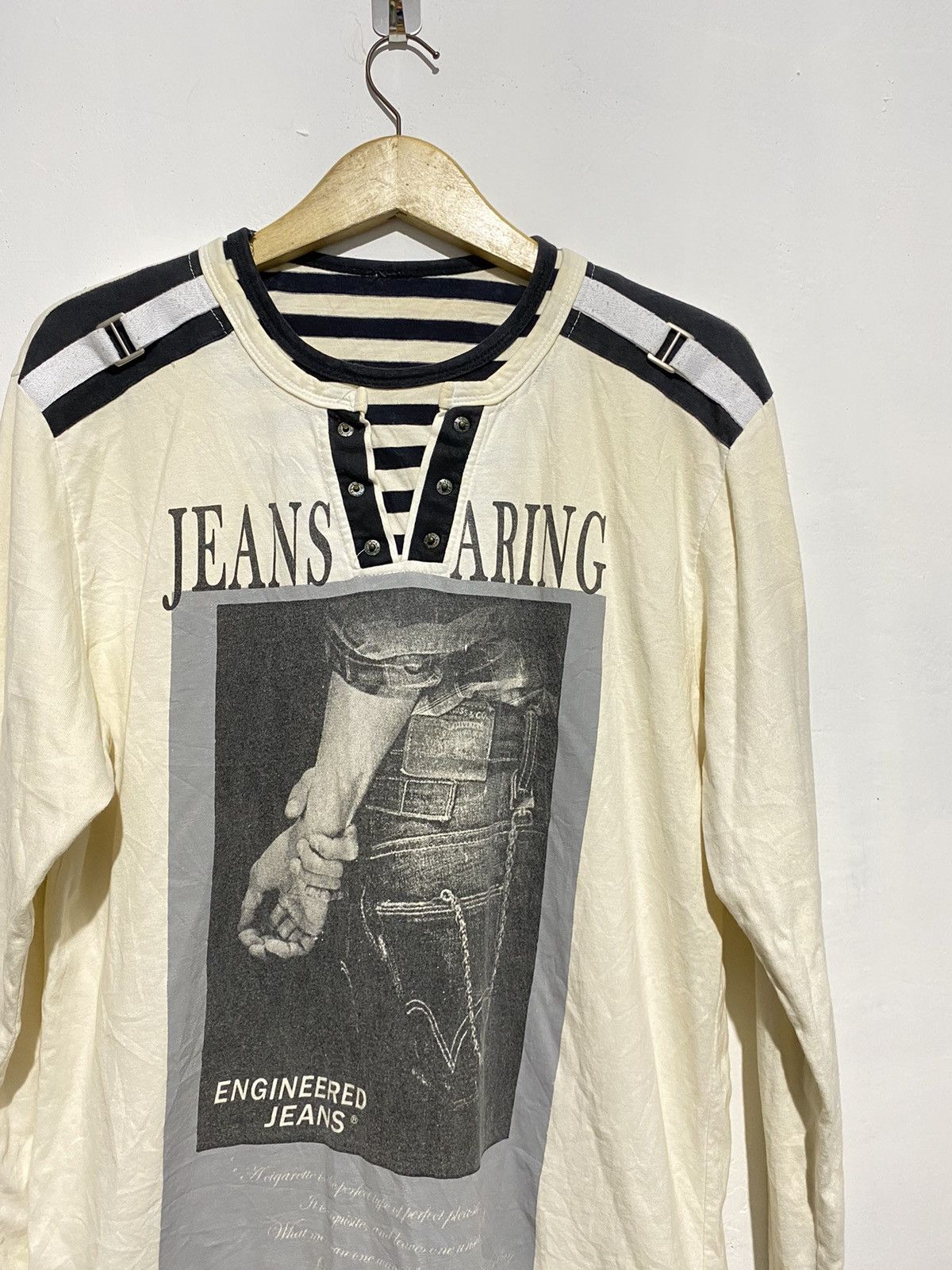 Le Grande Bleu (L.G.B.) Levi’s engineered jeans print longsleeve tshirts Size US L / EU 52-54 / 3 - 2 Thumbnail