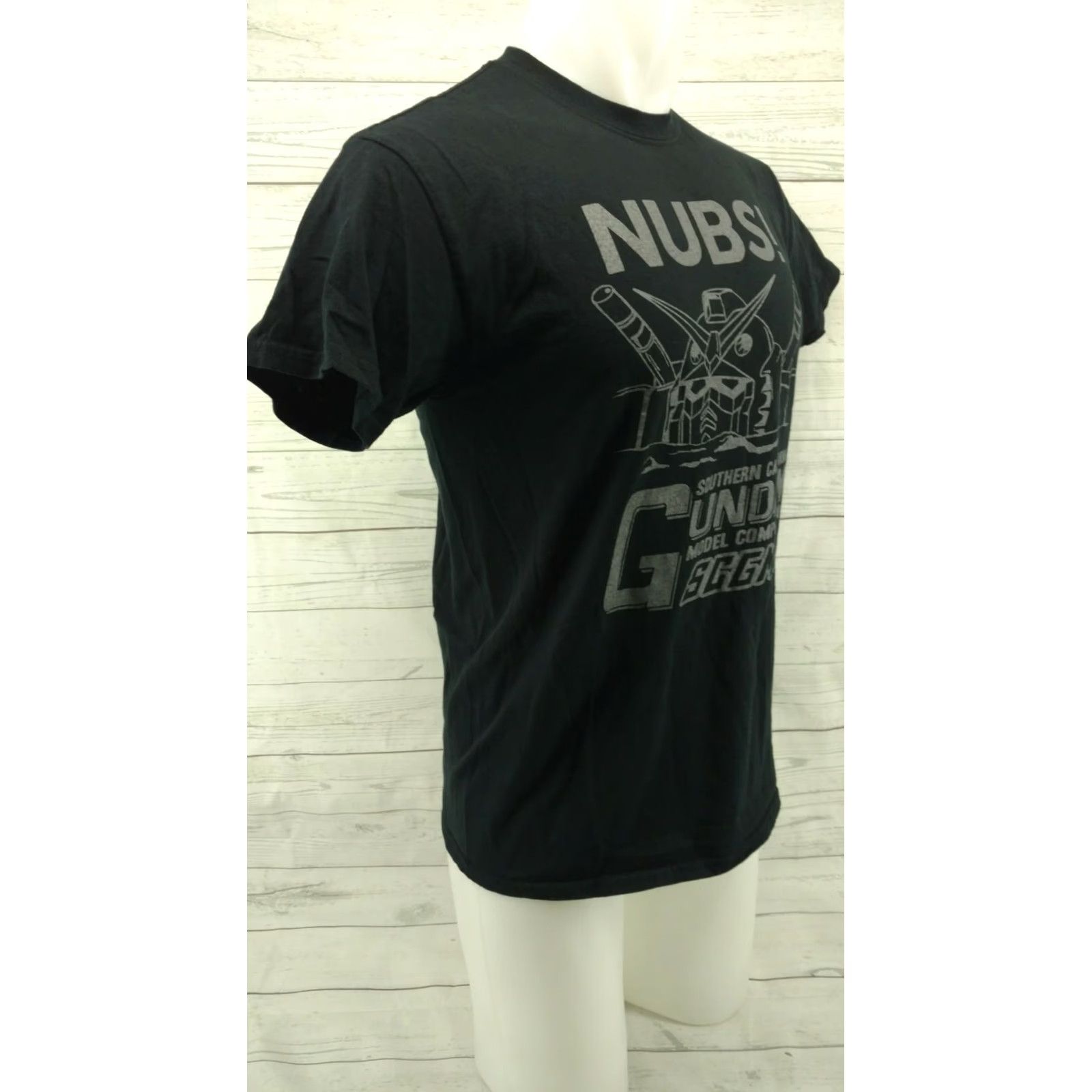 Vintage California Gundam Model Competition Black Shirt Medium Men Short Sleeve T-Shirt Cotton Vintage No Tag Men’s 90s California Gundam Competition Shirt Size US M / EU 48-50 / 2 - 4 Thumbnail