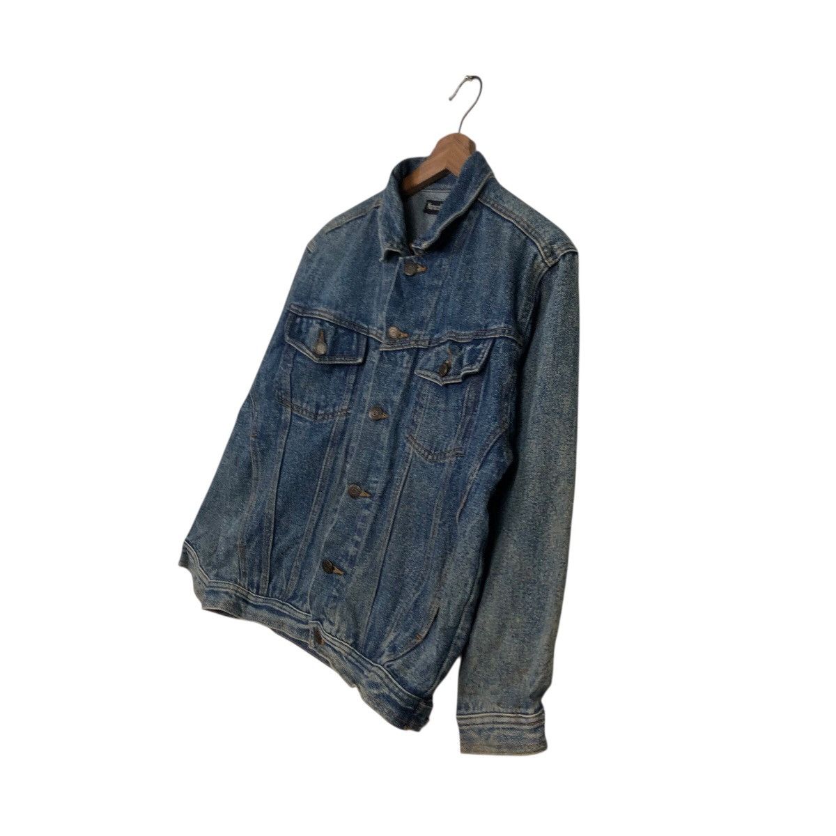 Japanese Brand 📌Vintage Trucker Denim Jacket Marucelossa Issey Miyake Size US M / EU 48-50 / 2 - 3 Thumbnail