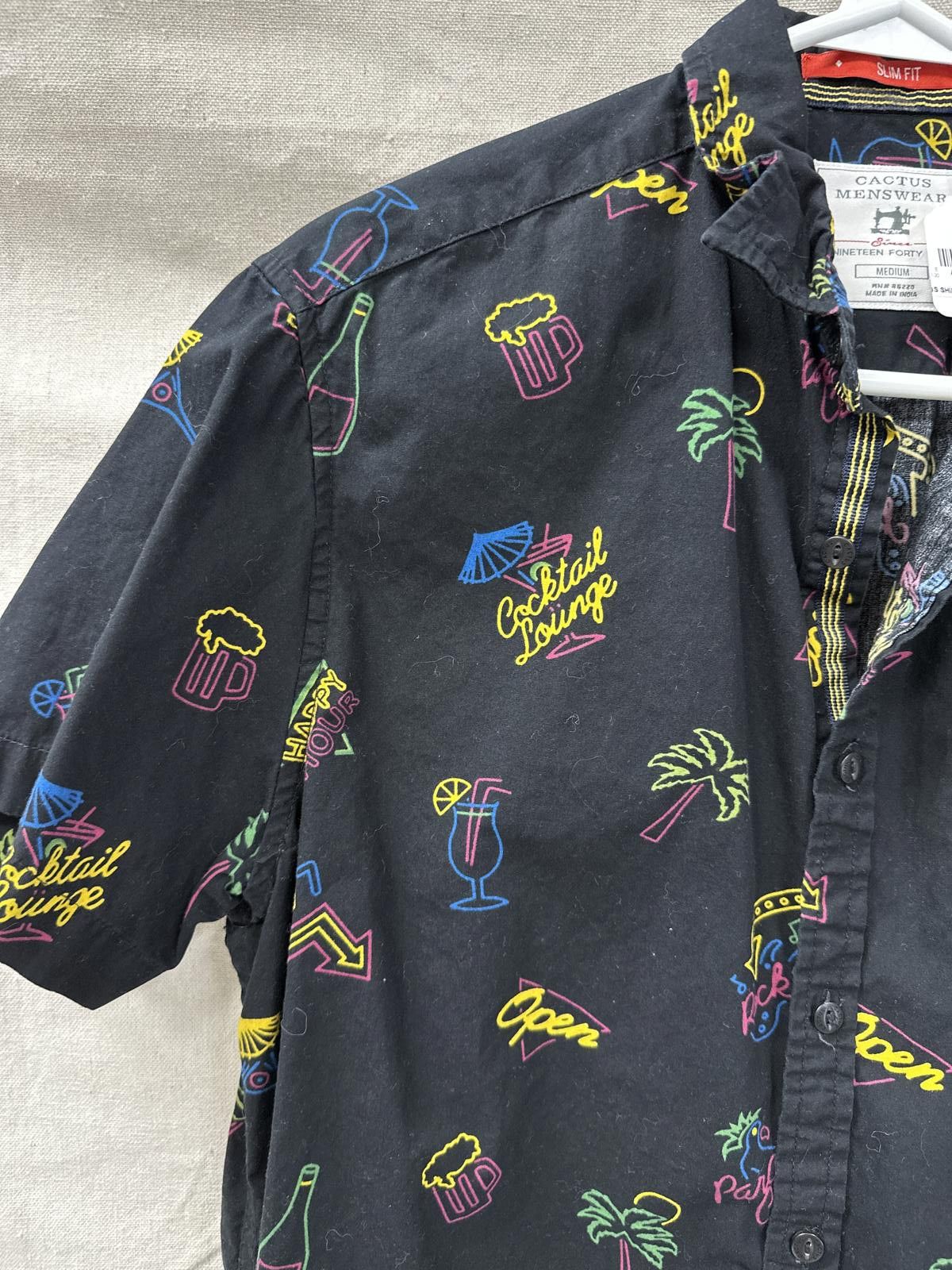 Cactus Plant Flea Market Cactus Menswear Tropical Cocktail Shirt - Slim Fit - Medium Size US M / EU 48-50 / 2 - 3 Thumbnail