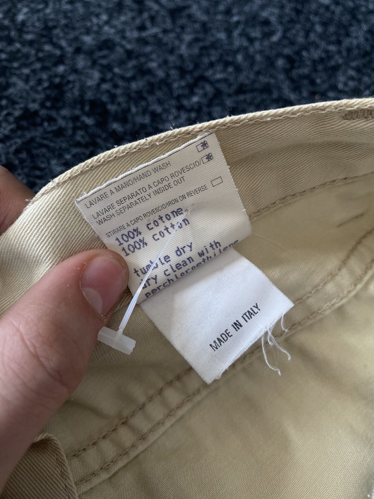 Moschino 🚨90s Moschino Made in italy rare beige pants gold logo Size 30" / US 8 / IT 44 - 16 Thumbnail