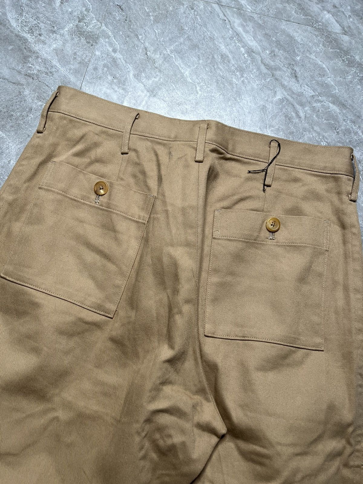 Yohji Yamamoto Y’s For men A/W 97 Canvas Cotton Work Pants Size US 32 / EU 48 - 3 Thumbnail