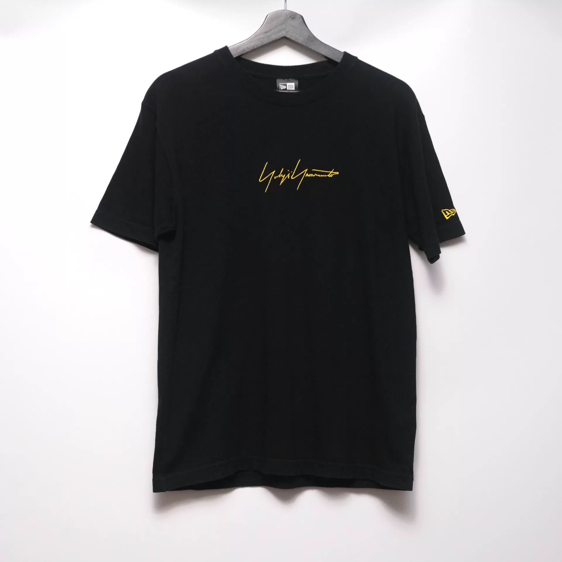 Yohji Yamamoto Yohji Yamamoto Black Logo T-Shirt Size US L / EU 52-54 / 3 - 1 Thumbnail