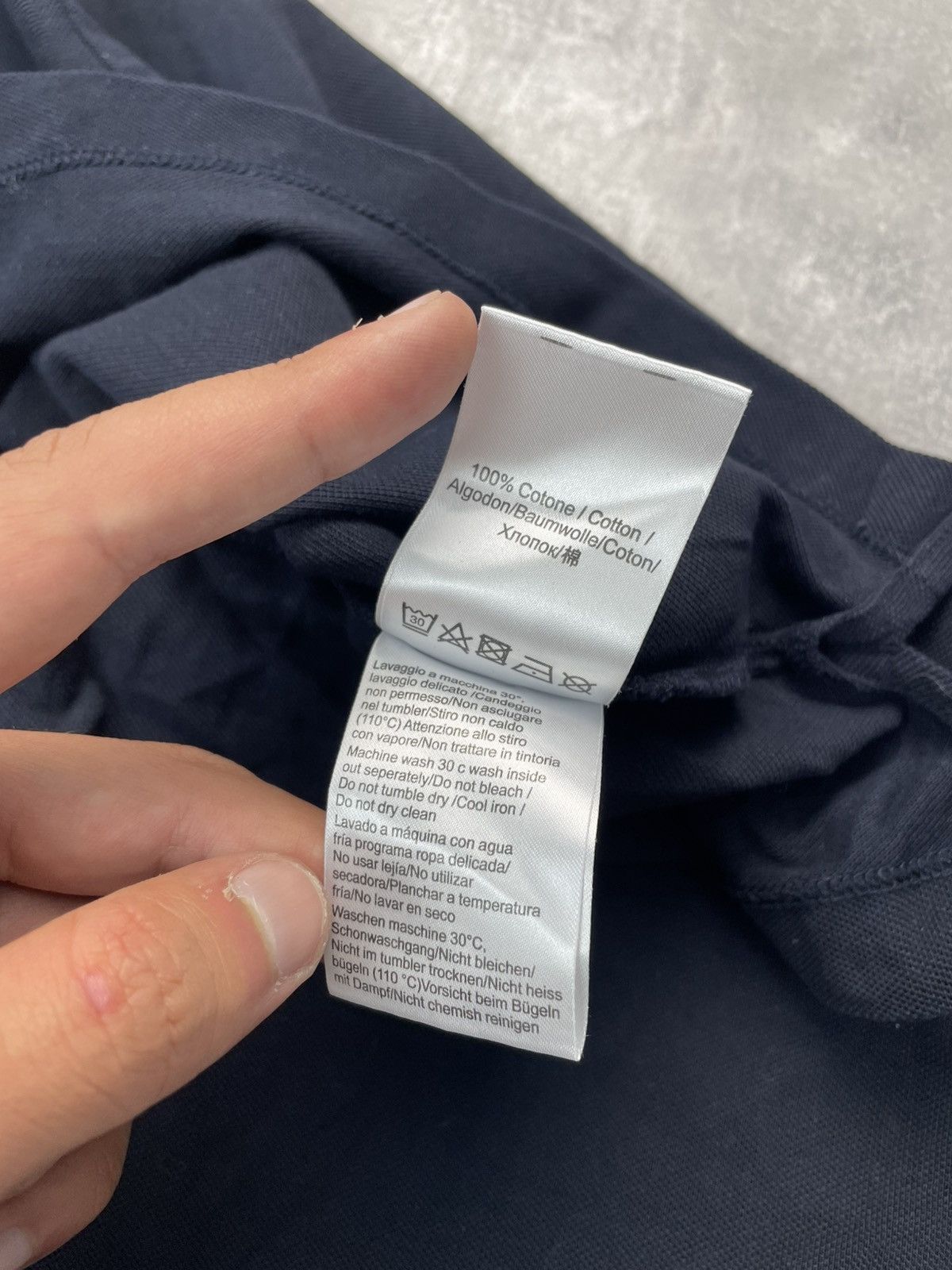 Vivienne Westwood Vivienne Westwood Polo T-shirt Navy Size US XXL / EU 58 / 5 - 7 Thumbnail
