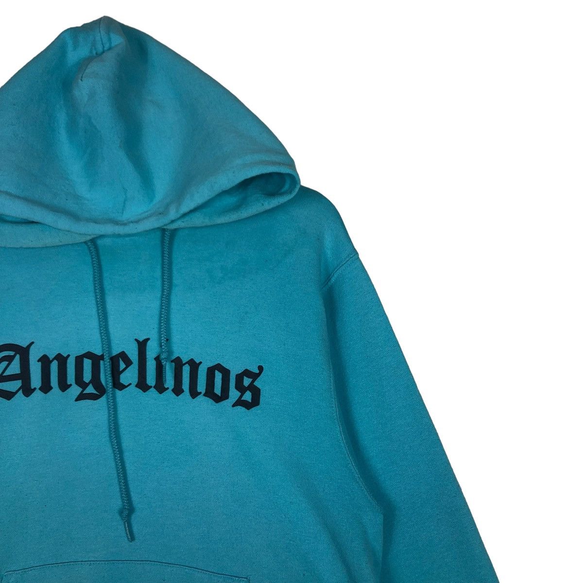Vintage 🔥Vtg Hoodie Pull Over Jerzees USA Angelinos Big Logo Size US S / EU 44-46 / 1 - 5 Thumbnail