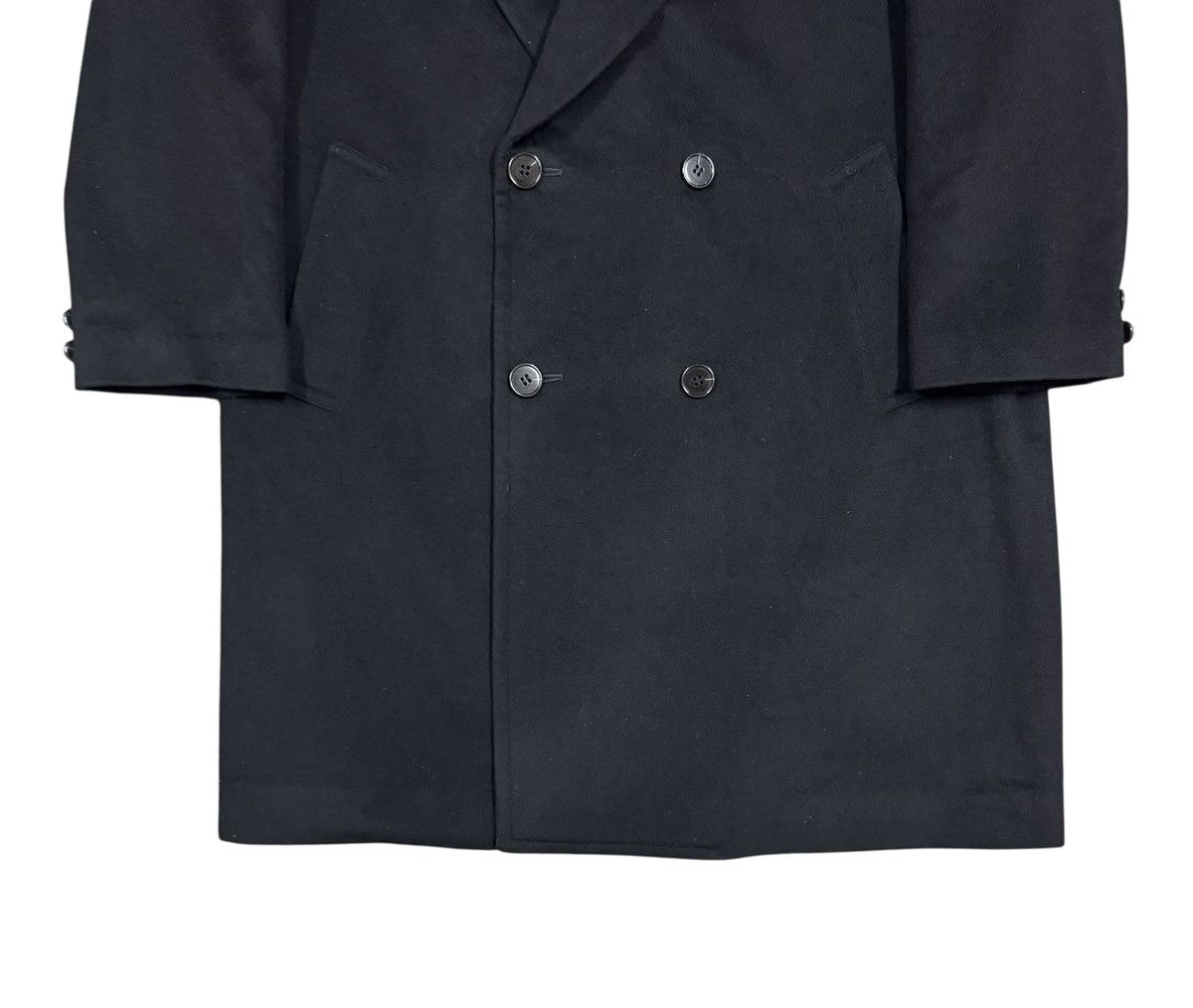Lanvin Vtg🔥Luxury Lanvin Paris Double Breasted Long Jacket Size US L / EU 52-54 / 3 - 5 Thumbnail