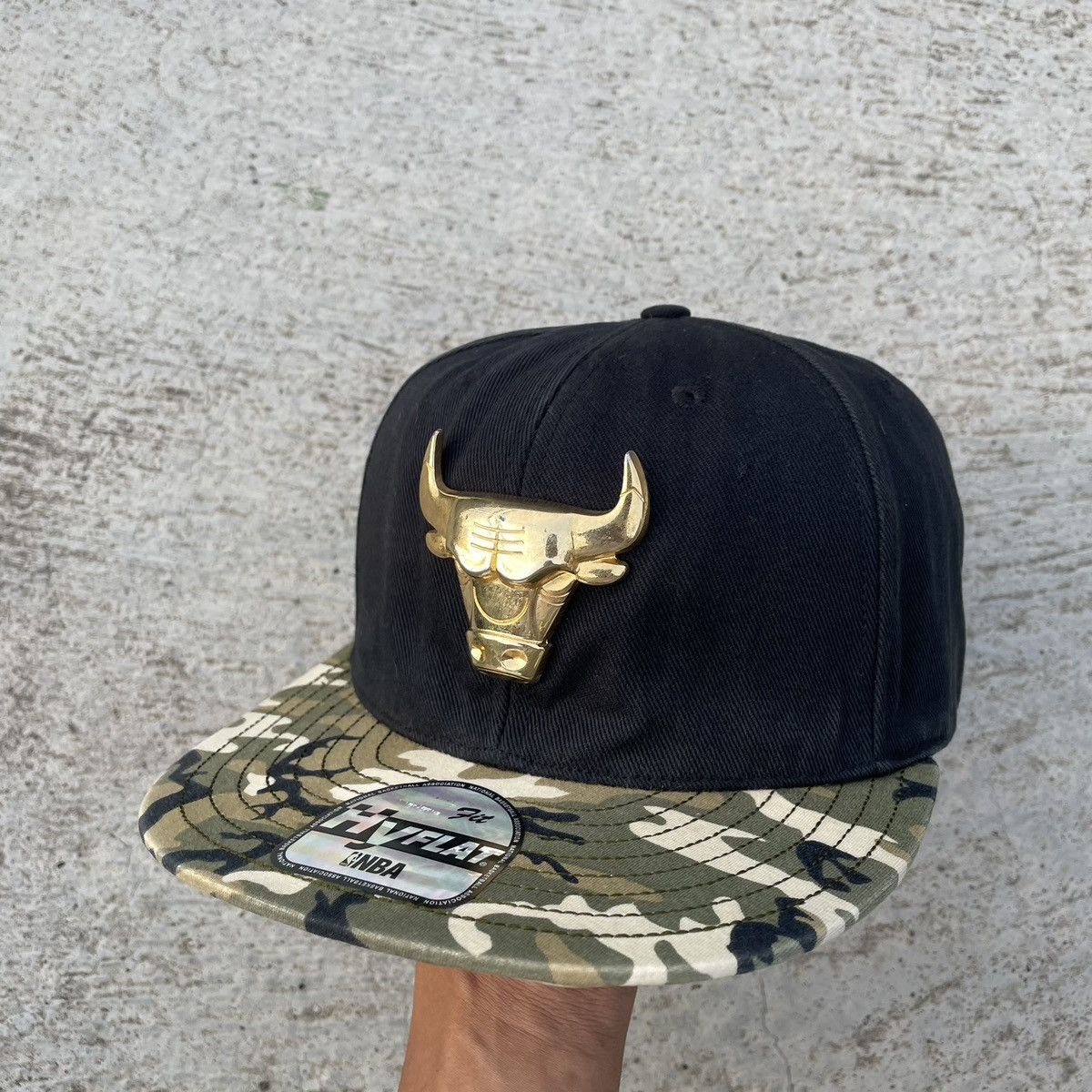 NBA 🔥SICK🔥 Chicago bulls hyflat hat Size ONE SIZE - 3 Thumbnail