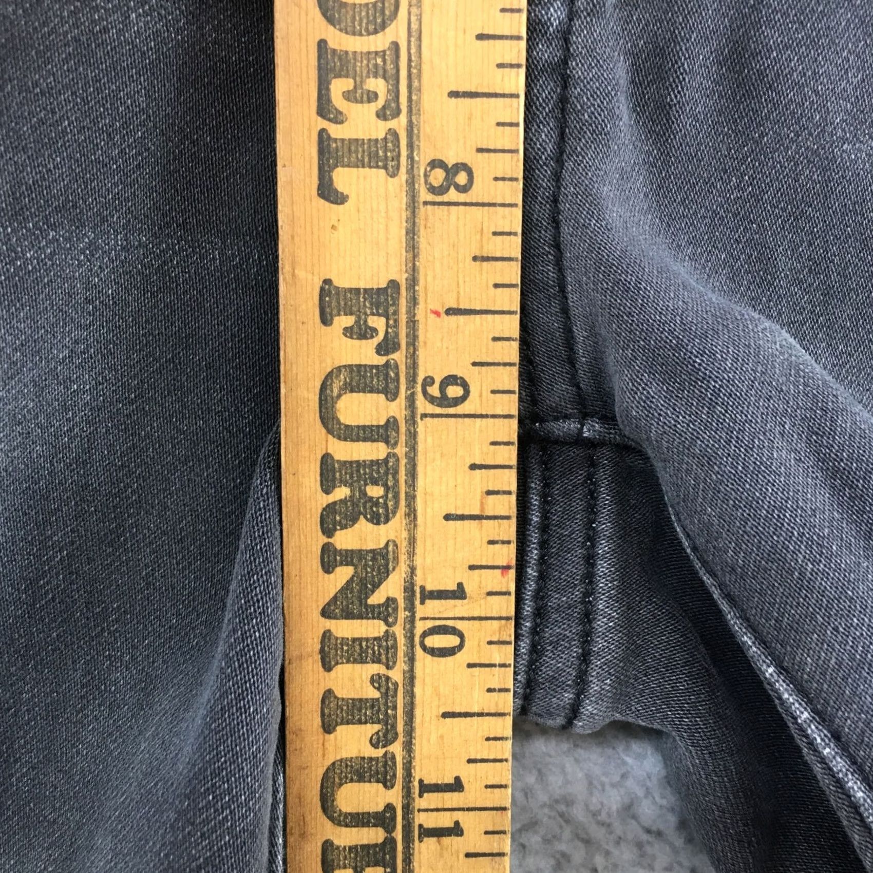 American Eagle Outfitters American Eagle Outfitters Jeans Womens 2 Gray Denim Mid Rise Zip Fly Skinny Stretch Size 26" / US 2 / IT 38 - 6 Thumbnail