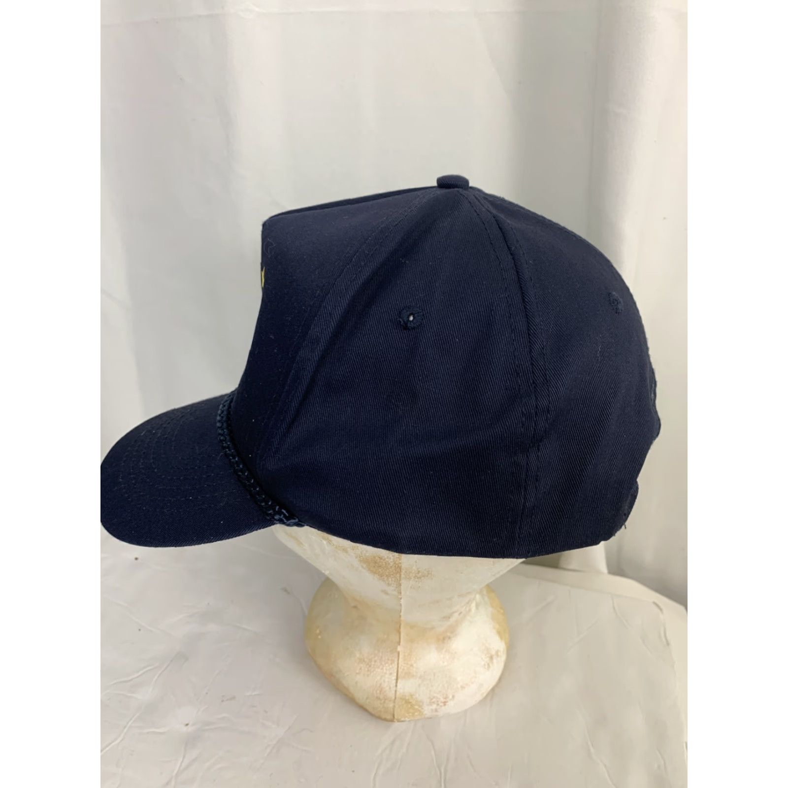 Vintage VINTAGE Heaners Alaska Snapback Hat Navy Blue Stars Adjustable Size ONE SIZE - 3 Thumbnail