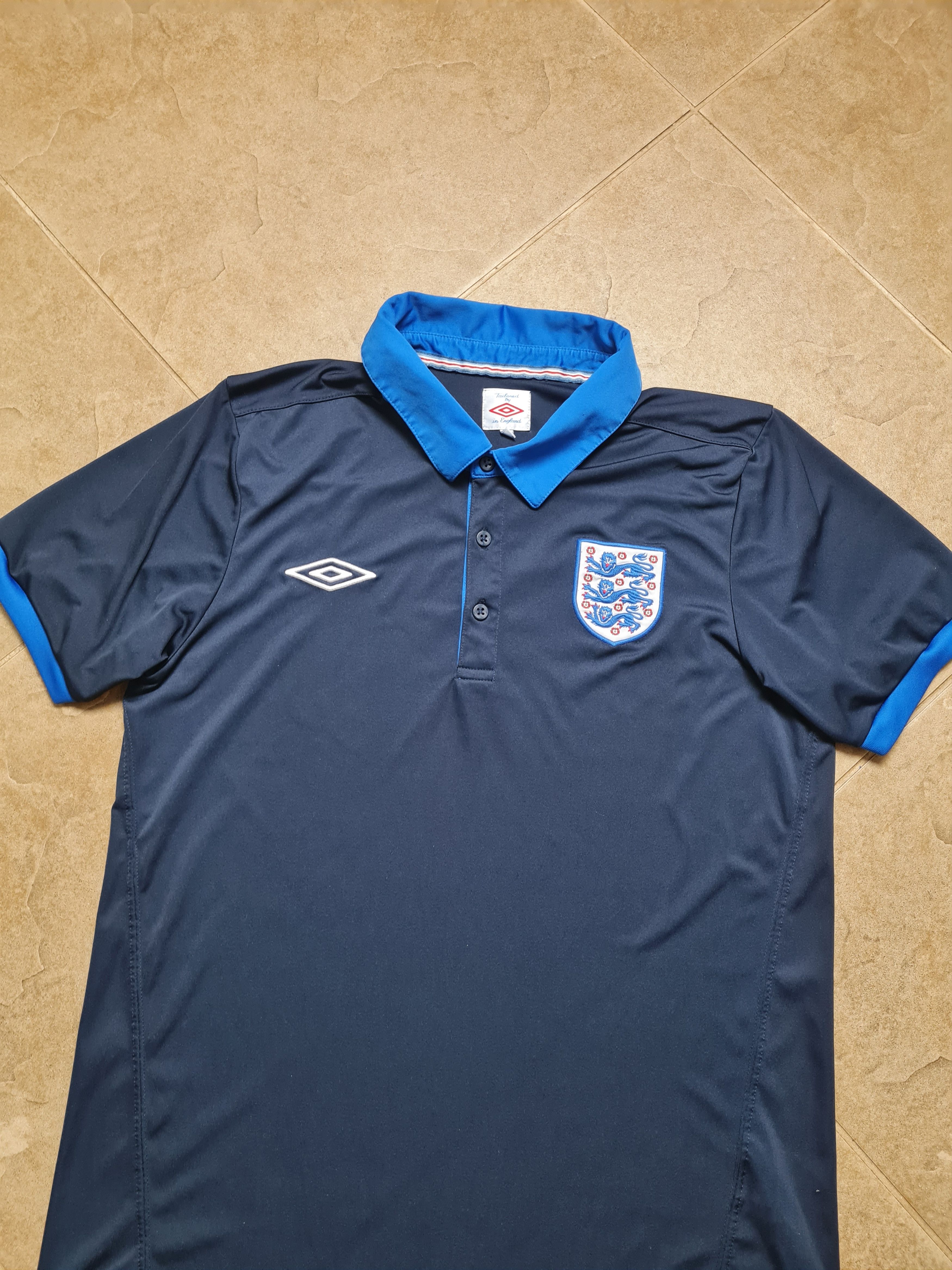 Umbro England Umbro Away Shirt 2012 Polo Soccer Jersey Three Lions Size US M / EU 48-50 / 2 - 4 Thumbnail