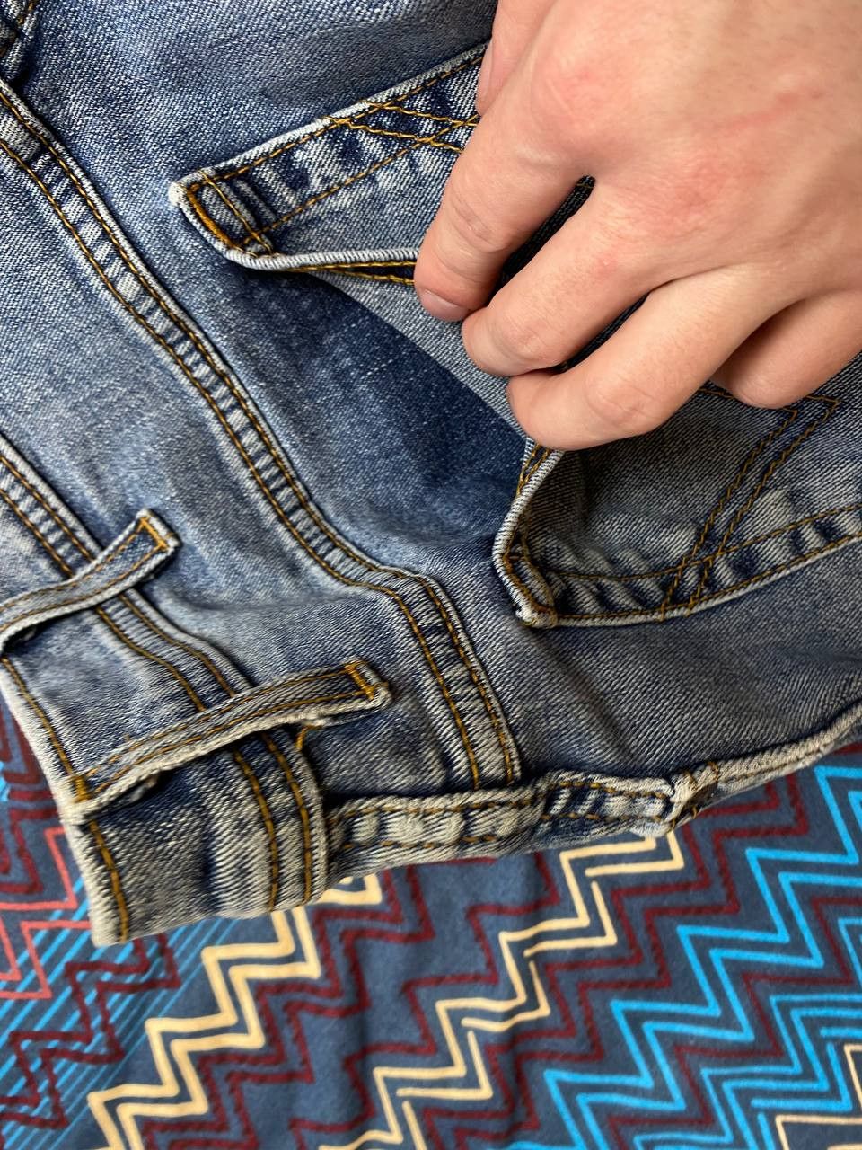 Vintage × Wrangler Vintage Wrangler Faded Wash Style Jeans Size US 38 / EU 54 - 5 Thumbnail