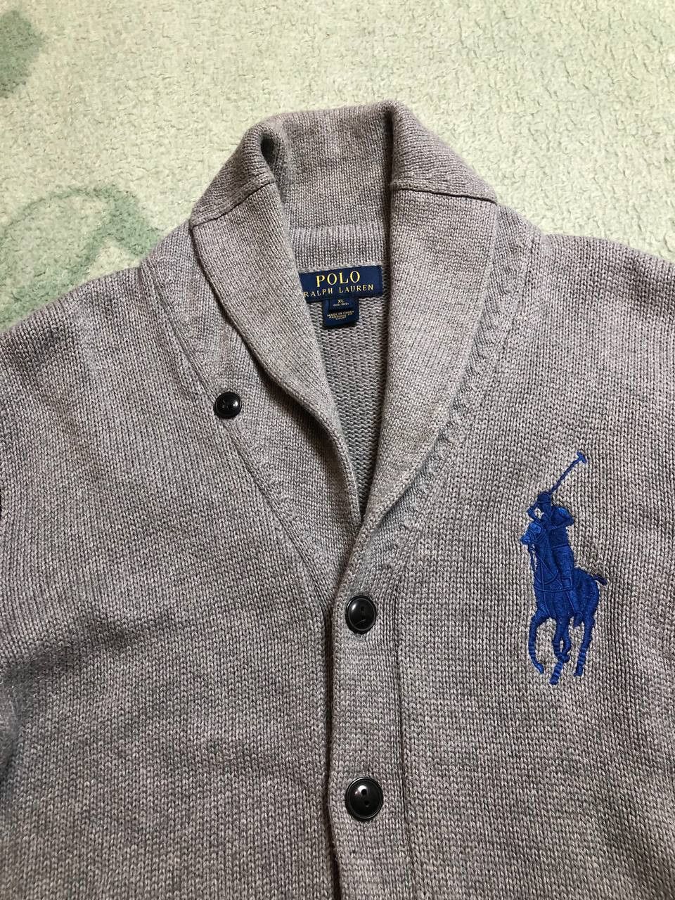 Polo Ralph Lauren POLO RALPH LAUREN Authentic Shawl Collar Cardigan Boys XL Size US M / EU 48-50 / 2 - 15 Thumbnail