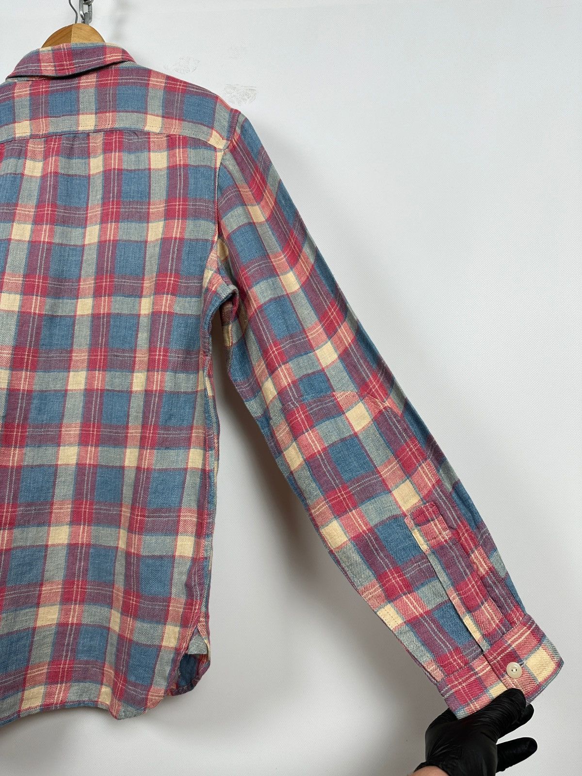 Polo Ralph Lauren RRL Ralph Lauren Double RL Flannel Long Sleeve Button Shirt Size US M / EU 48-50 / 2 - 18 Thumbnail