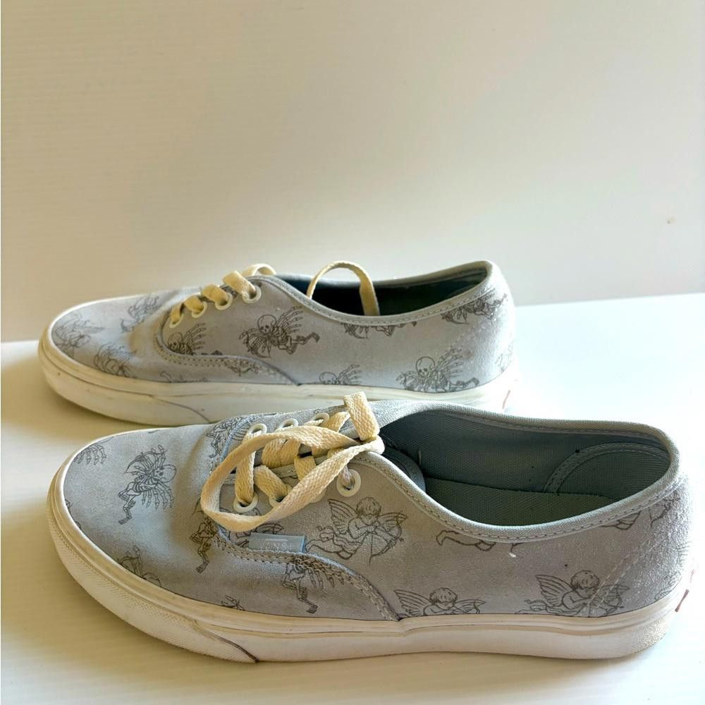 Vans Vans "Love You to Death" Skull Cupids Shoes Size US 7.5 / IT 37.5 - 1 Thumbnail