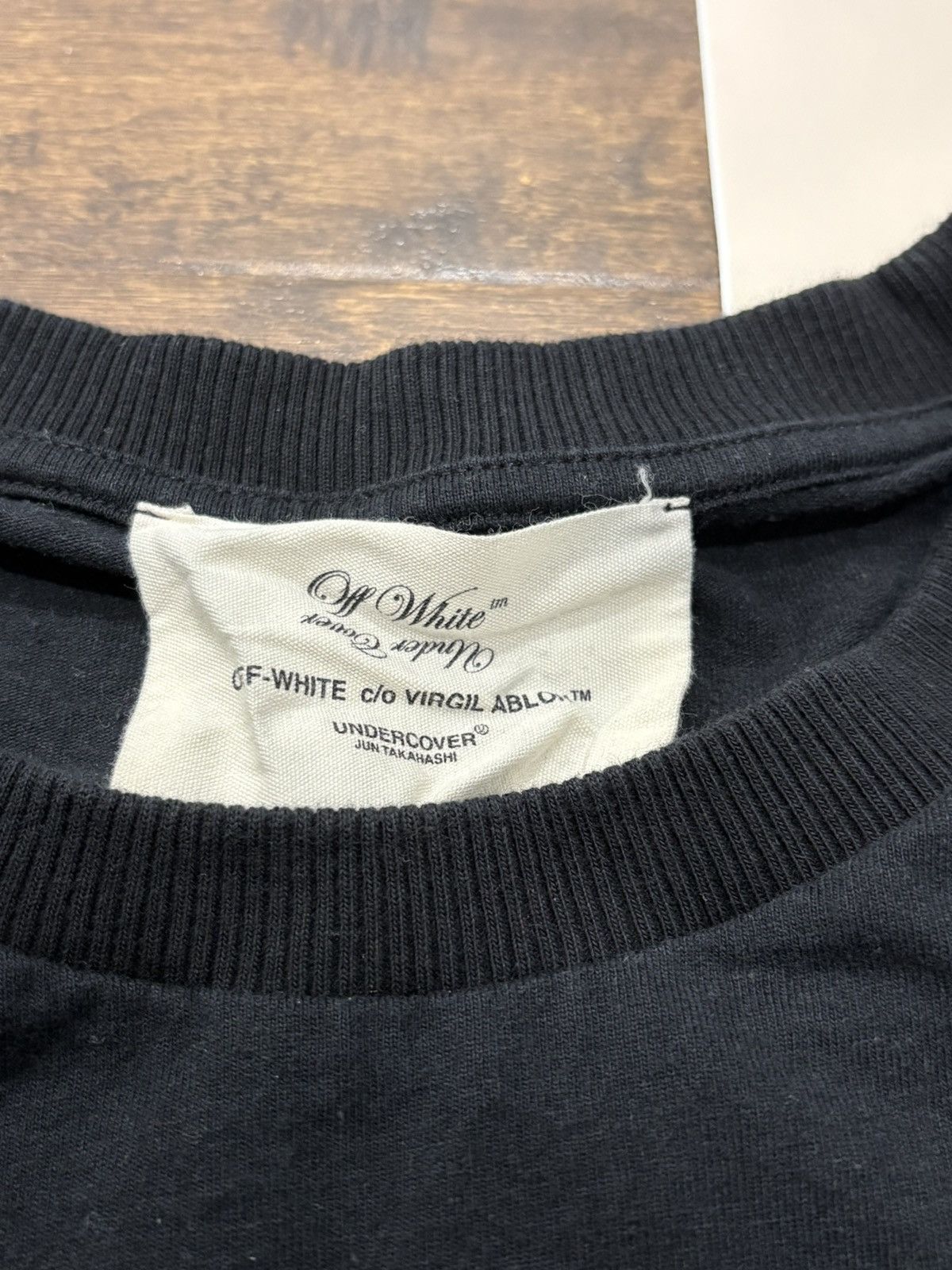 Off-White × Undercover OFF WHITE X UNDERCOVER UNDEROFFWHITECOVERS TEE Size US L / EU 52-54 / 3 - 4 Thumbnail