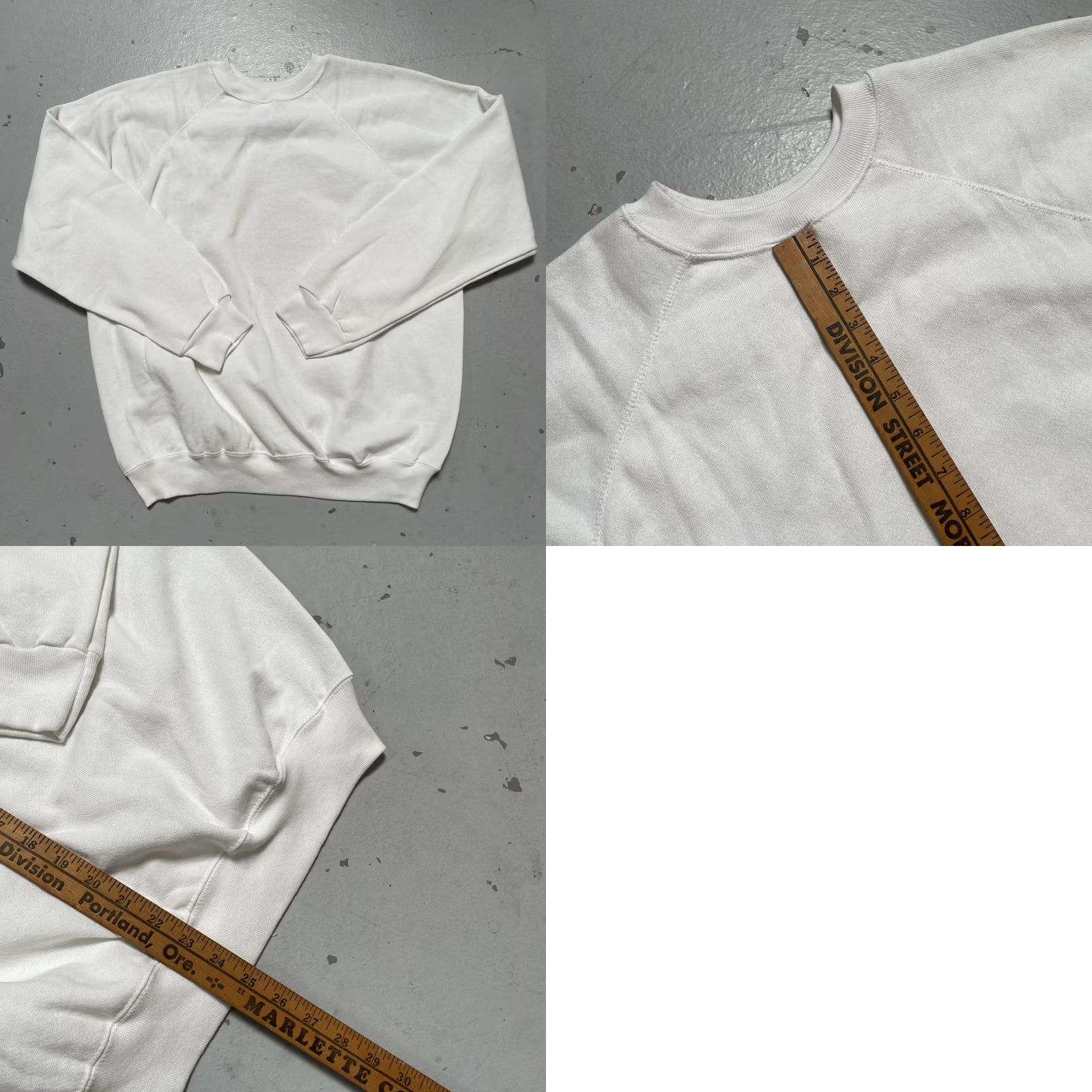 Tultex Vintage Tultex Princeton University Sweatshirt XL Unisex White Raglan USA 80s 90s College Tigers Crest Ivy League Pullover Socks? Size US XL / EU 56 / 4 - 8 Thumbnail