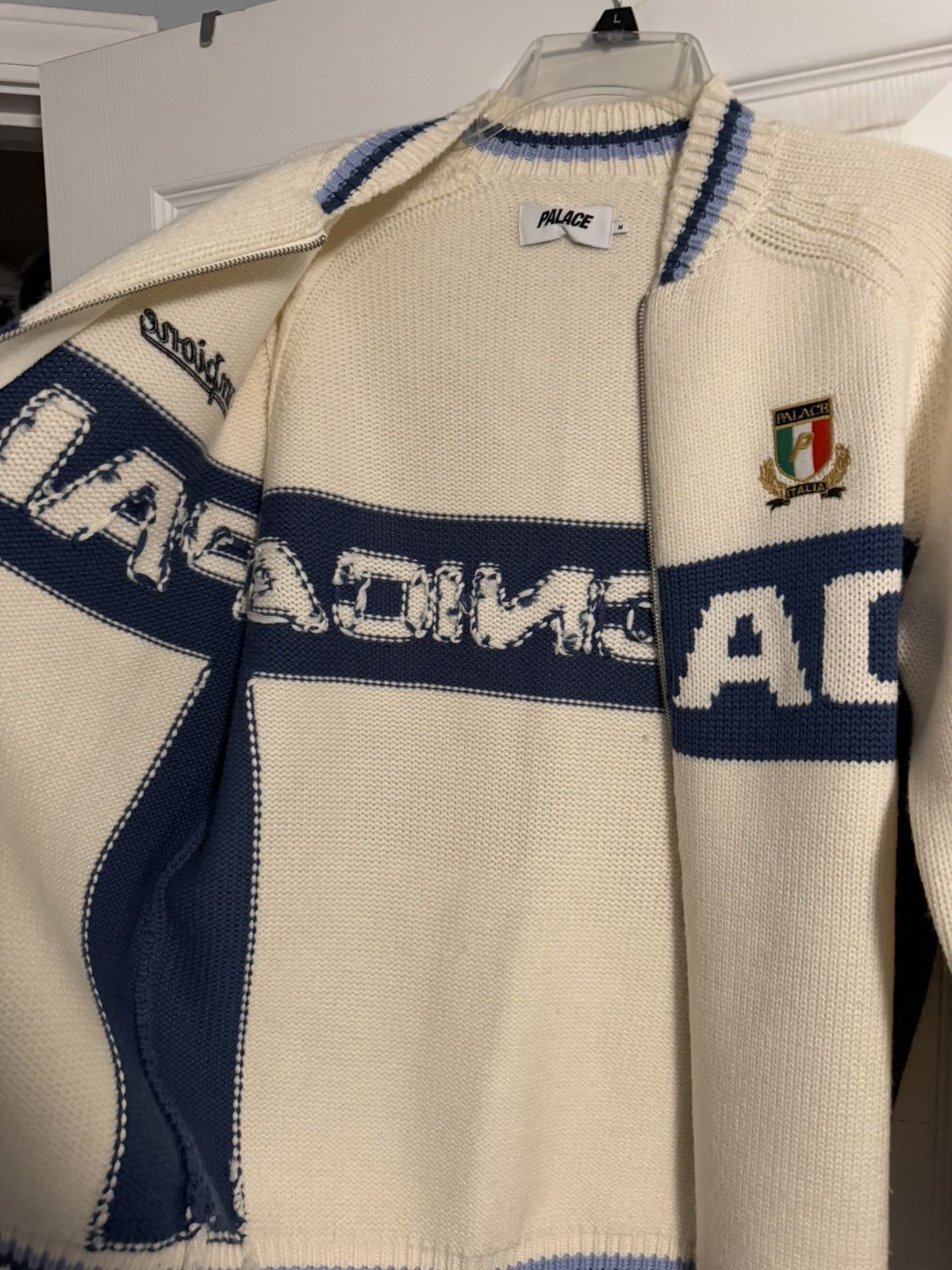 Palace Palace Cycle Knit (White) Size US M / EU 48-50 / 2 - 3 Thumbnail