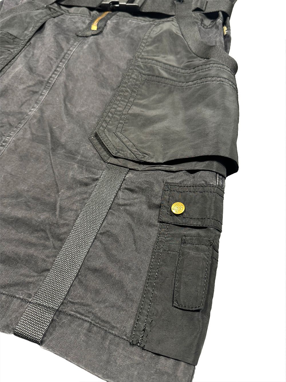 Jean Paul Gaultier Jean Paul Gaultier AW03 Bondage Cargo Skirt Size 28" / US 6 / IT 42 - 8 Thumbnail