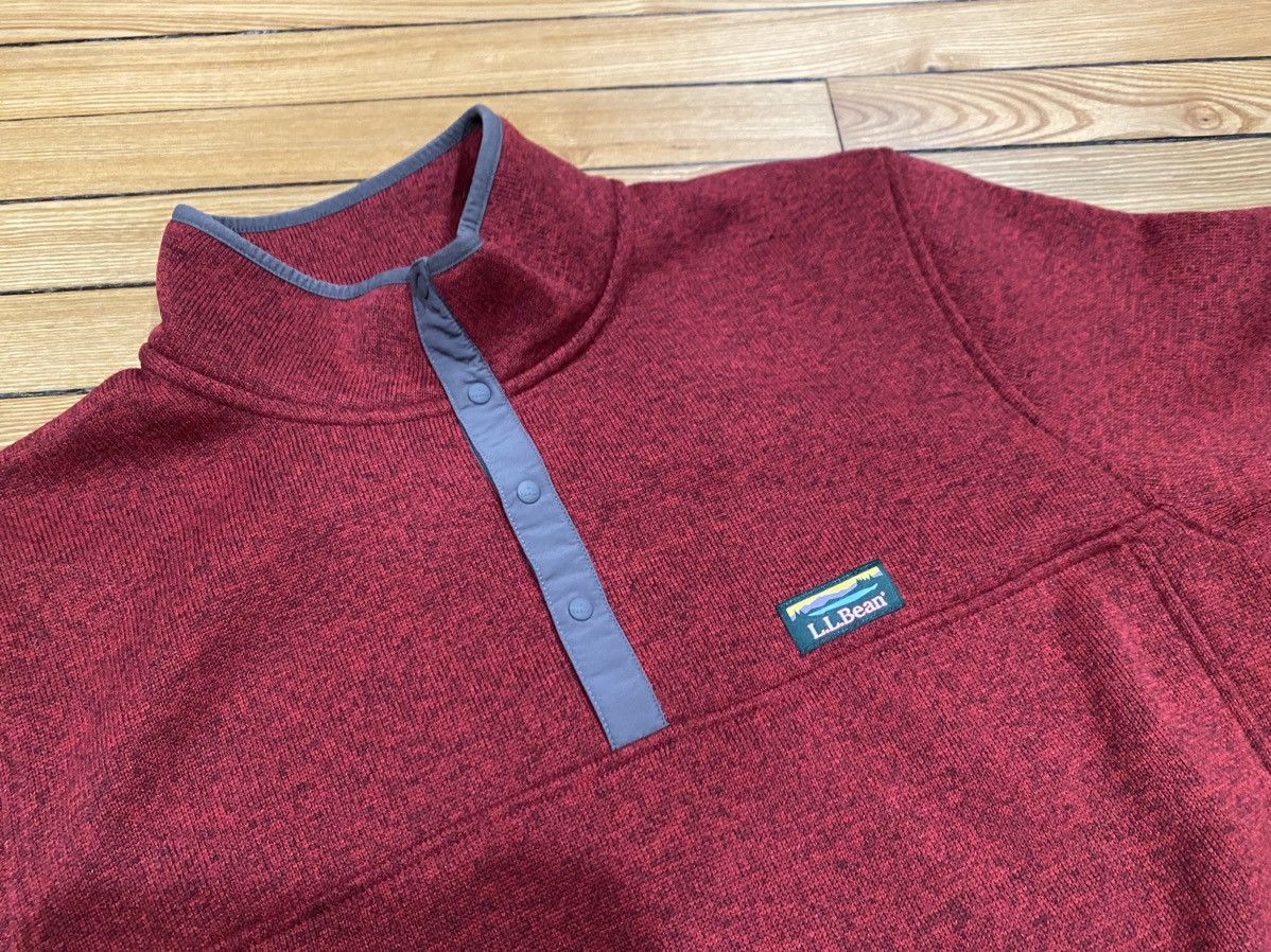 L.L. Bean × Vintage 3 quarter zip fleece XL Size US XL / EU 56 / 4 - 2 Thumbnail