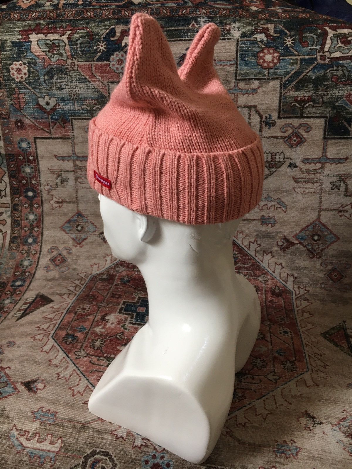 Hysteric Glamour × If Six Was Nine × Le Grande Bleu (L.G.B.) Playboi Carti Style Bunny Horn devil Beanie Size ONE SIZE - 3 Thumbnail