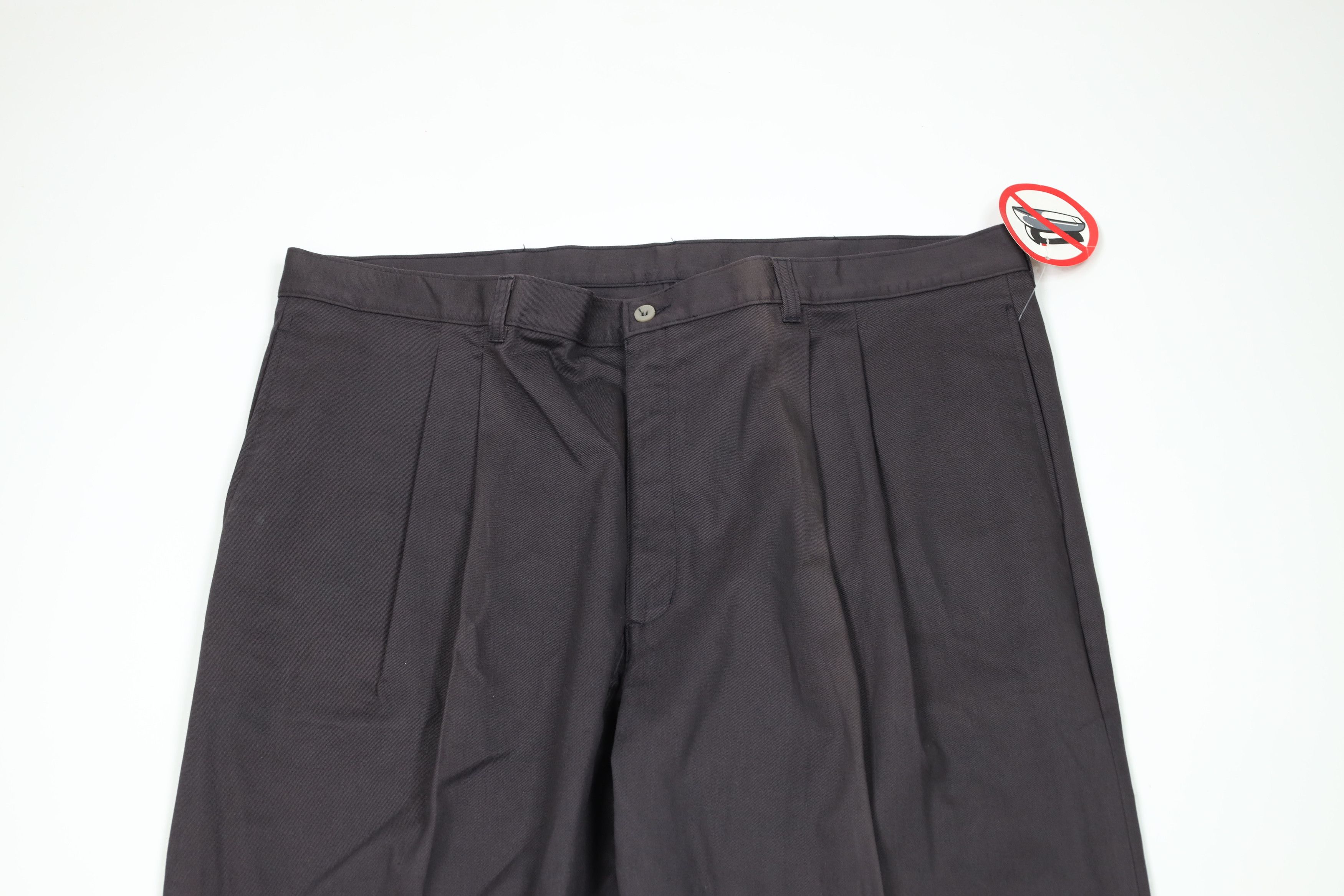Vintage Deadstock Vintage 90s Streetwear Wide Leg Chino Pants USA Size US 44 / EU 60 - 2 Thumbnail