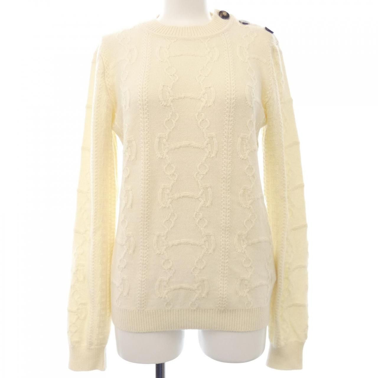 Hermes Hermes Hermes Cashmere Knit Others Tops DUTY FREE for USA Size ONE SIZE - 1 Thumbnail