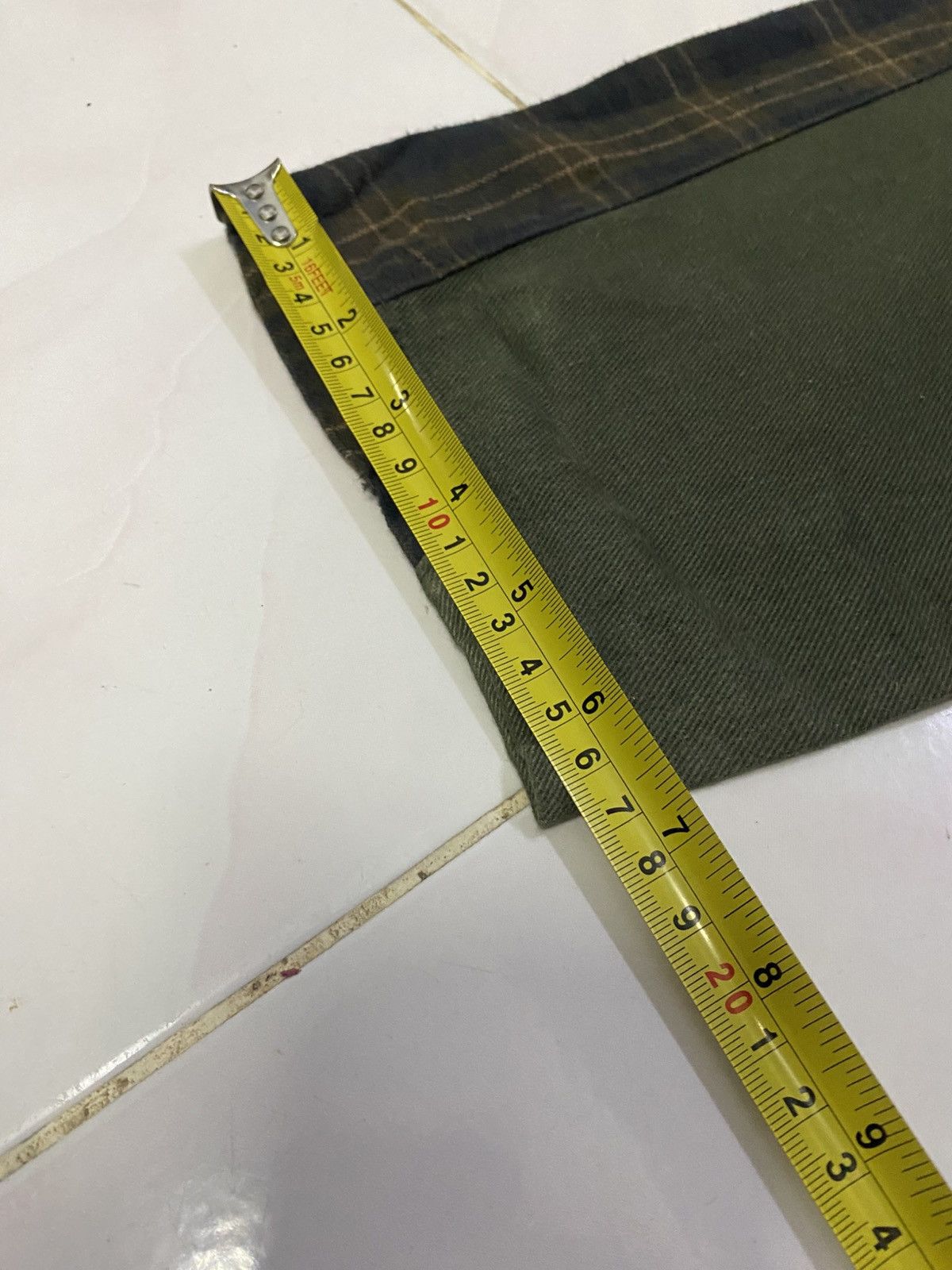 If Six Was Nine × Kapital × Needles Unbrand Shadow Plaid Patch Rebuild Pant Size US 32 / EU 48 - 17 Thumbnail