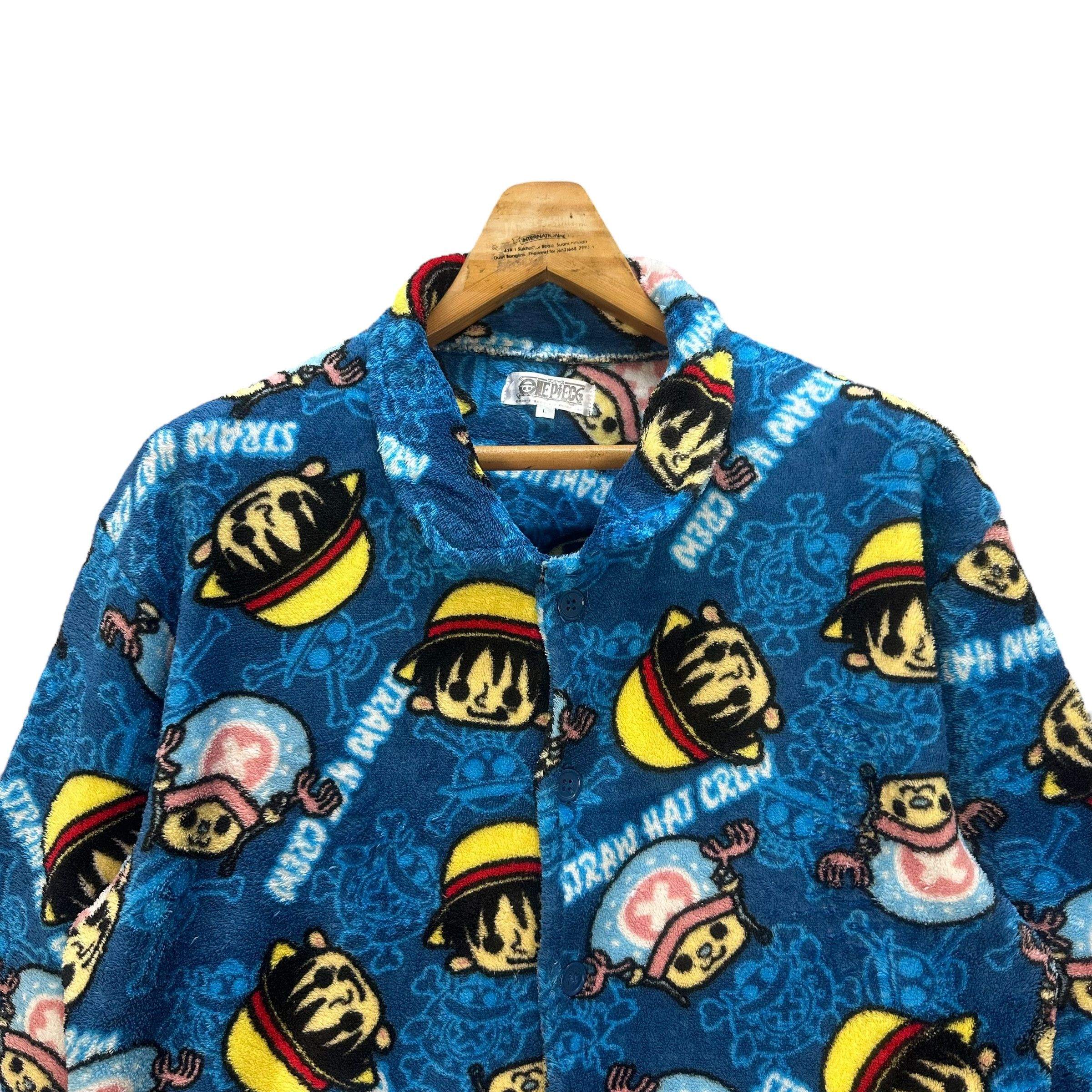 One Piece ONE PIECE LUFFY & CHOPPER FULLPRINT ANIME FLEECE #8965-43 Size US L / EU 52-54 / 3 - 2 Thumbnail