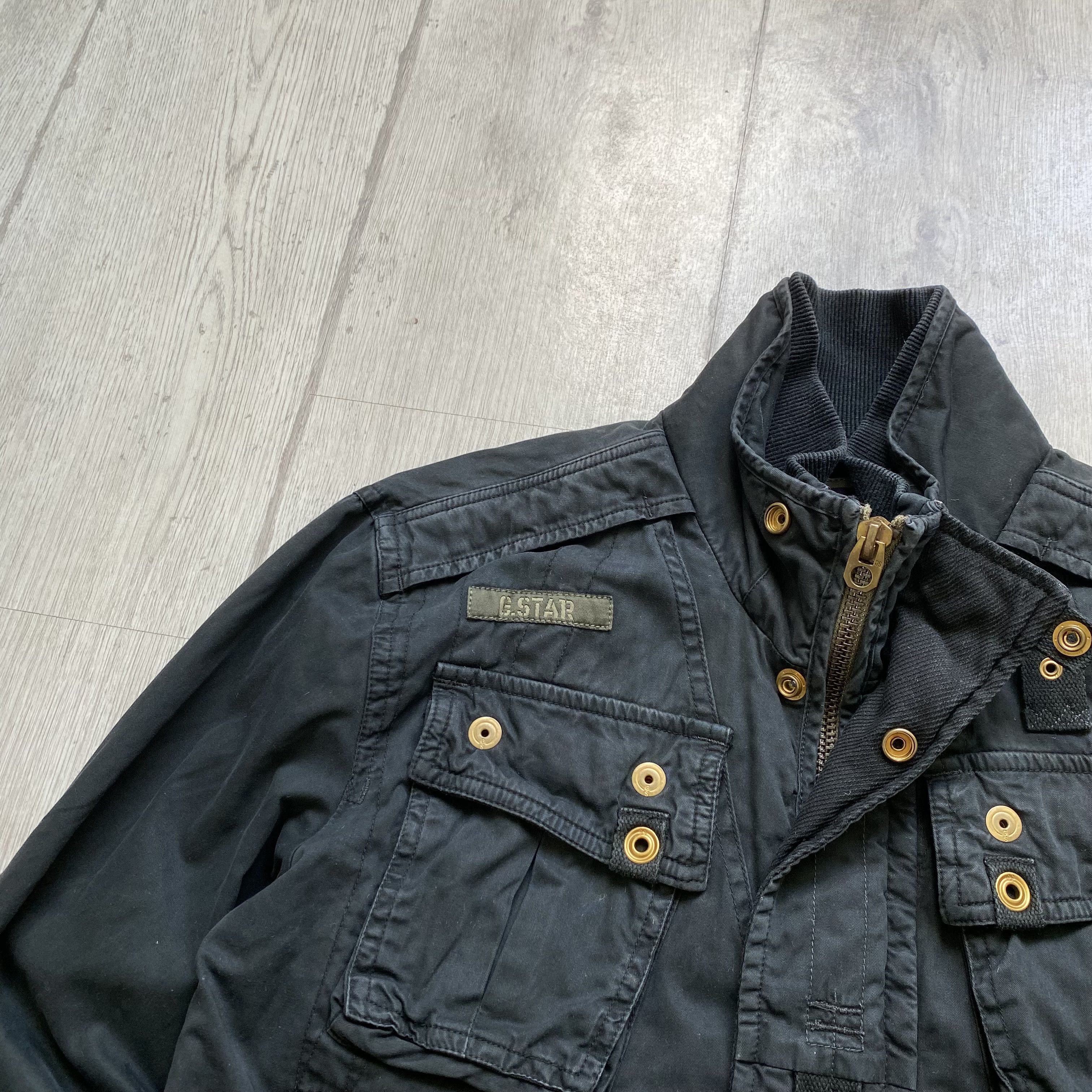 G-Star 🖤 Vintage Faded G-Star Raw jacket overshirt Avant-Garde Size US M / EU 48-50 / 2 - 4 Thumbnail