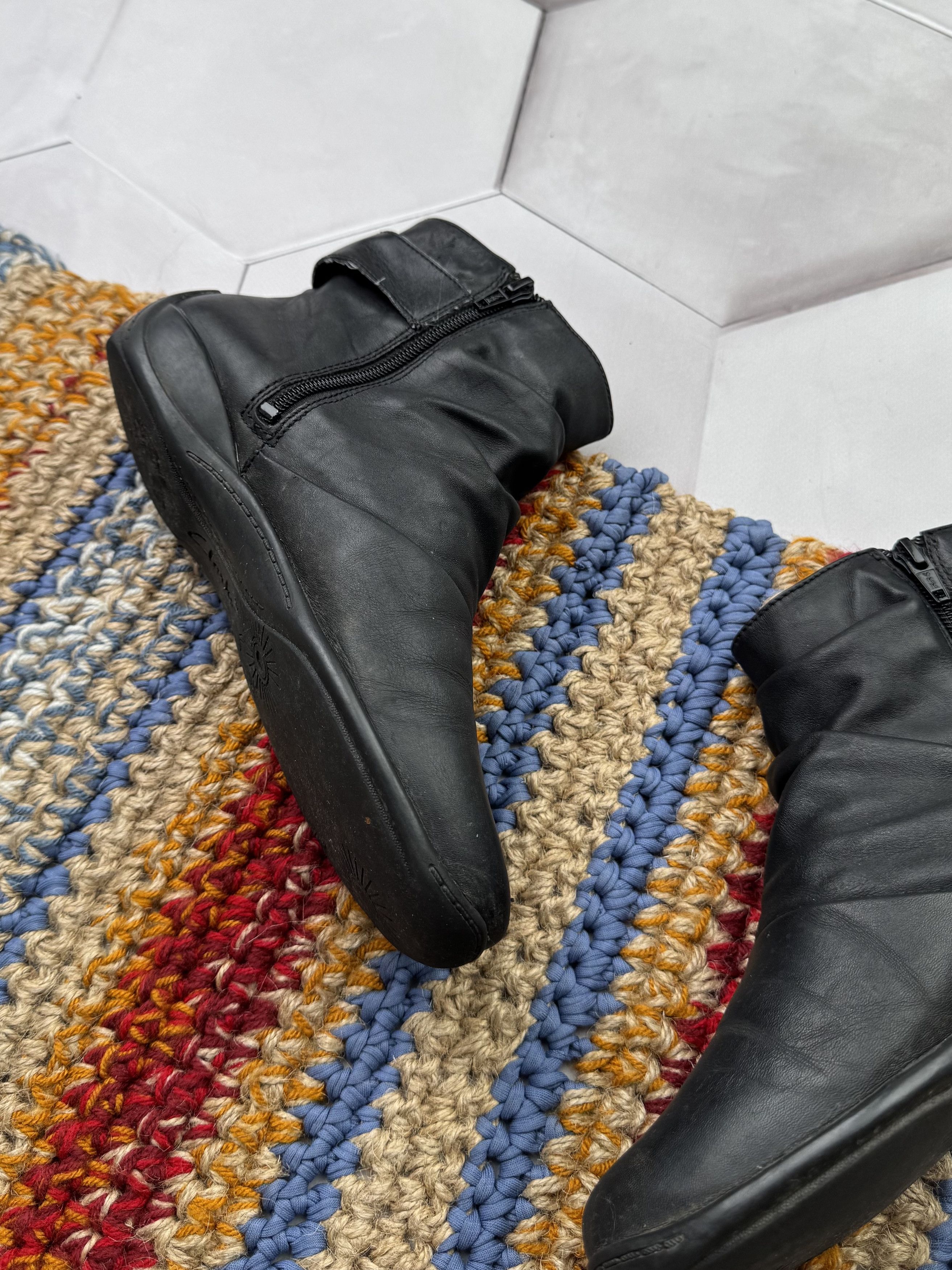 Hysteric Glamour Vintage Leather Boots With Straps Size US 7 / IT 37 - 5 Thumbnail