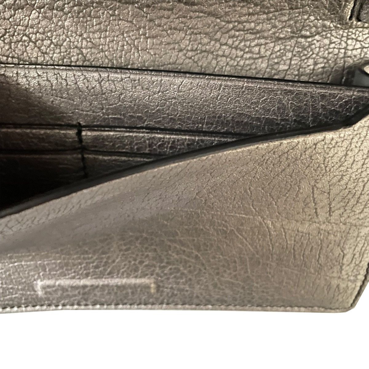 Rick Owens ★ Rick Owens, Cracked Leather Snake Chain Purse Bag Size ONE SIZE - 4 Thumbnail