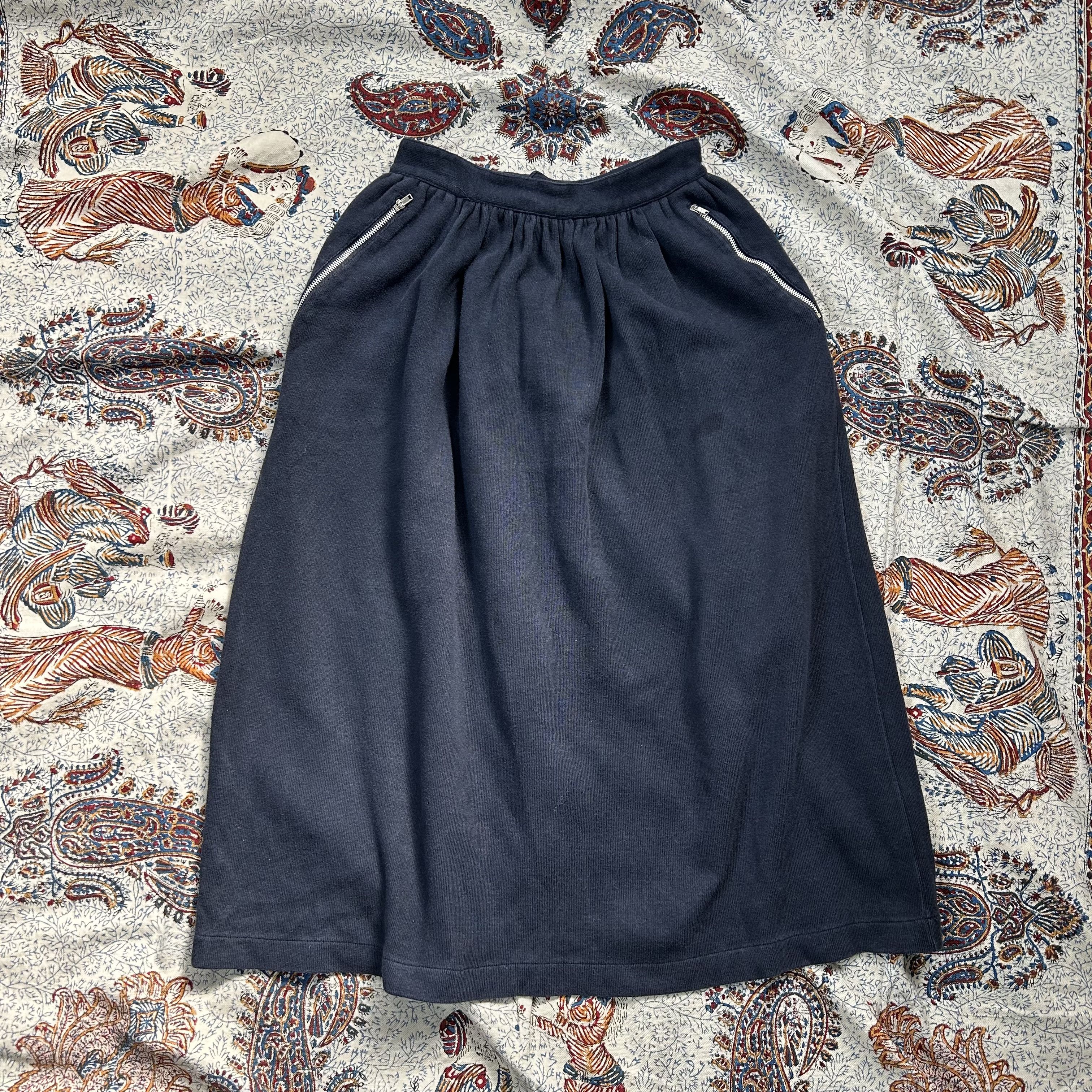 Comme des Garcons COMME DES GARCONS ROBE DE CHAMBRE JERSEY SKIRT Size 25" / US 0 / IT 36 - 2 Thumbnail
