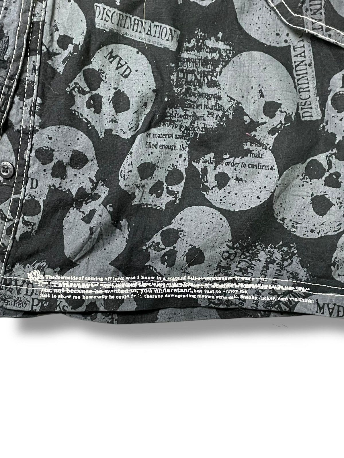 If Six Was Nine × Japanese Brand × Le Grande Bleu (L.G.B.) Vintage Mad Punks Button Ups Shirts (49) Size US L / EU 52-54 / 3 - 9 Thumbnail