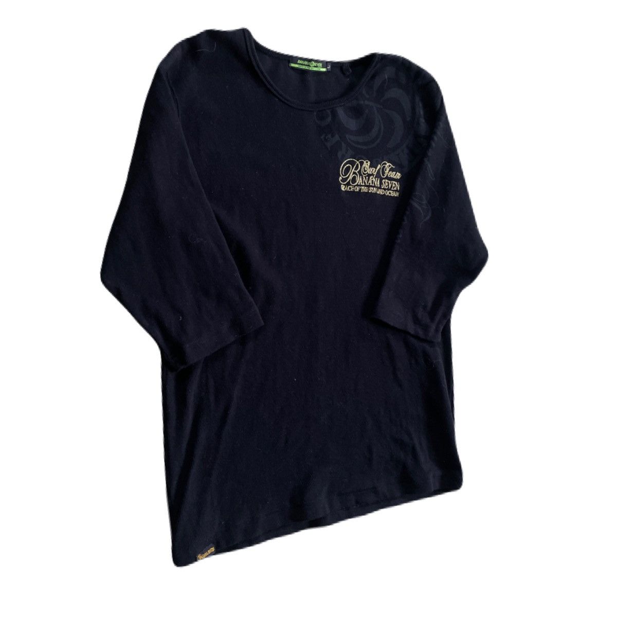 If Six Was Nine 2000s Japanese archive Vkei Embroidery 3/4 Sleeve Top Y2K Size US S / EU 44-46 / 1 - 3 Thumbnail