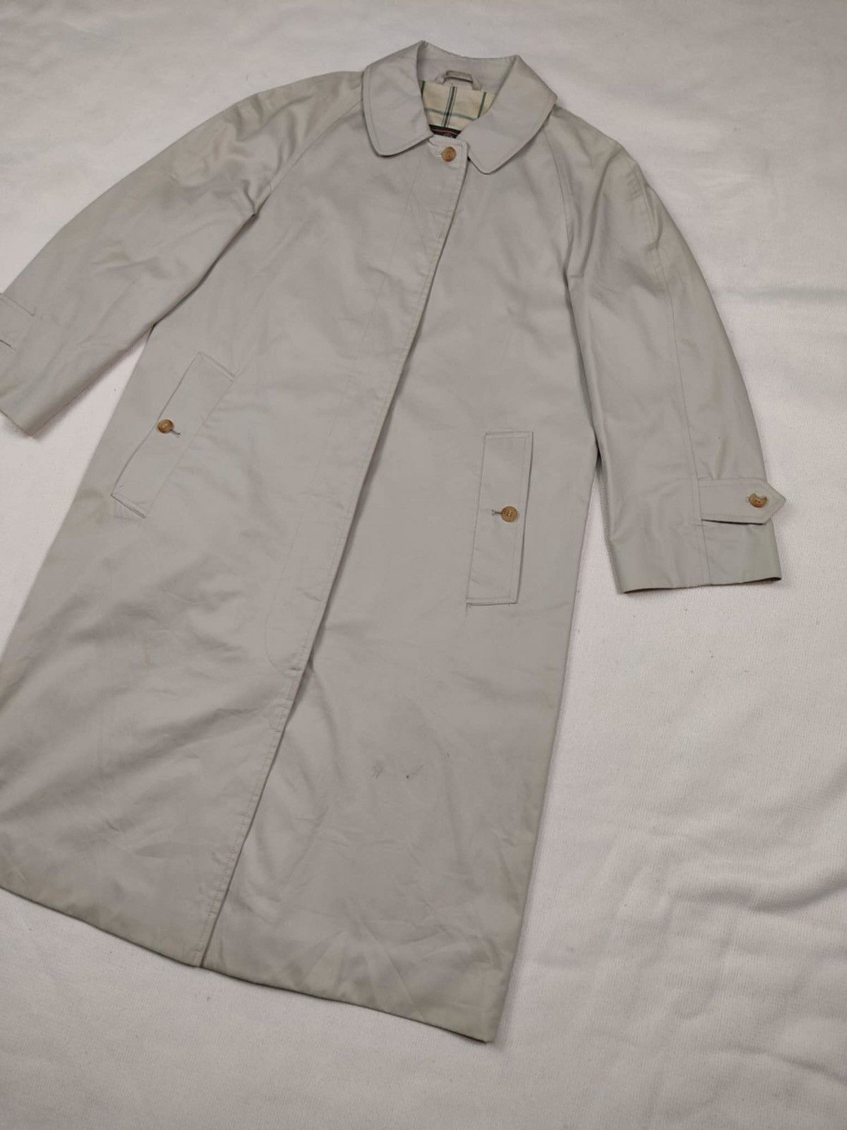 Grenfell × Vintage Vintage GRENFELL A-Line Trench Coat Size US M / EU 48-50 / 2 - 2 Thumbnail