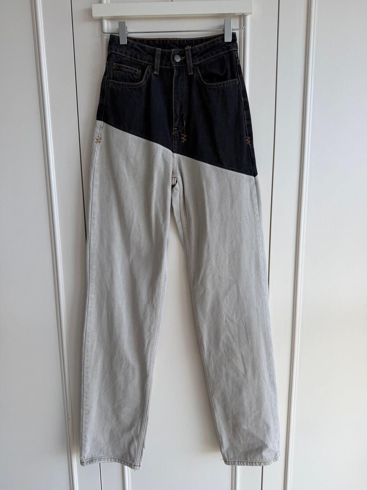 Ksubi new ksubi womens denim jean playback spliced bone black 24 6 Size 24" / US 00 / IT 34 - 1 Thumbnail
